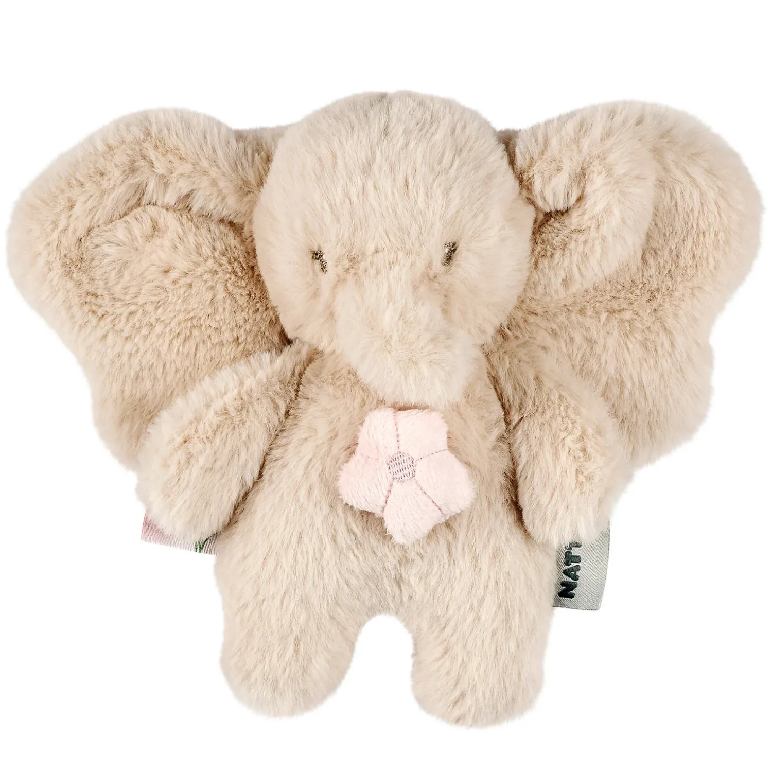 Игрушка мягкая Nattou Musical Soft toy MINI FANFAN Слонёнок sand музыкальная 759205