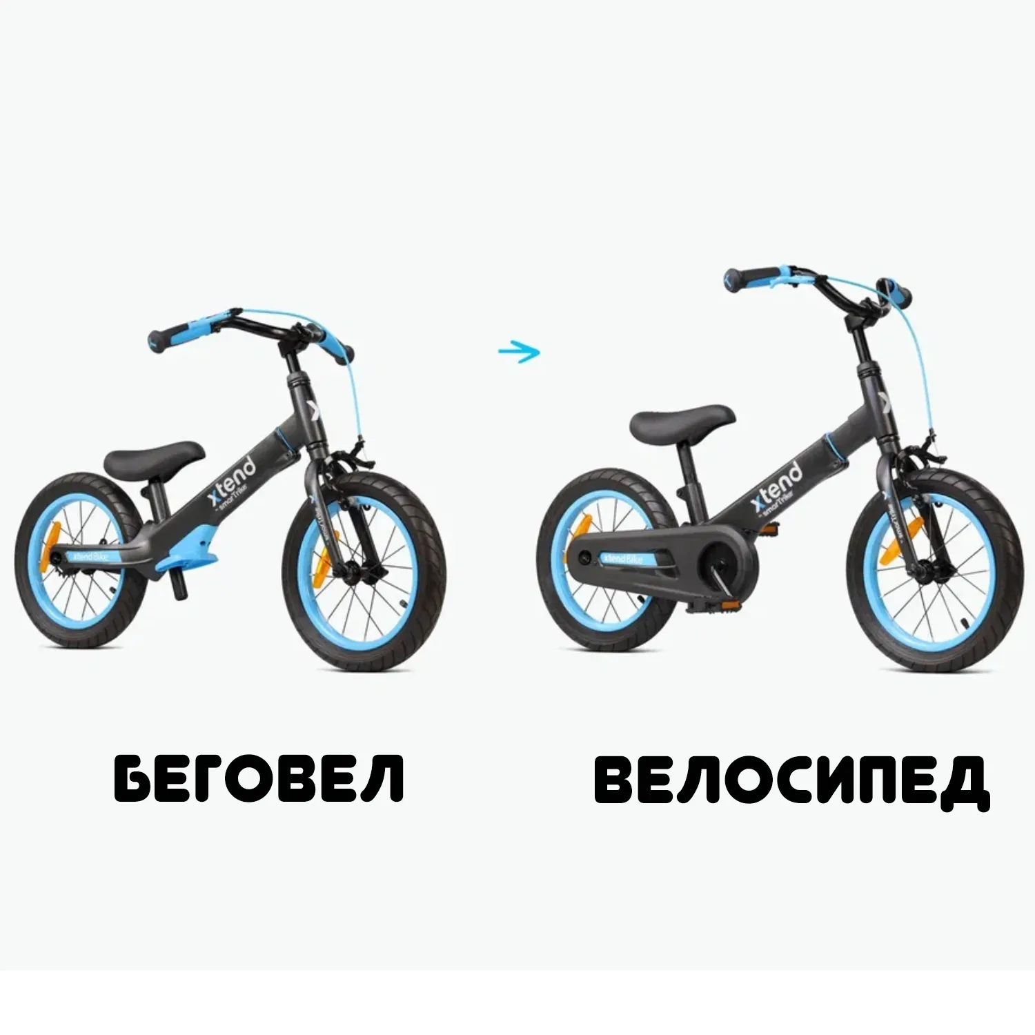 Беговел-велосипед детский SmarTrike Xtend Bike