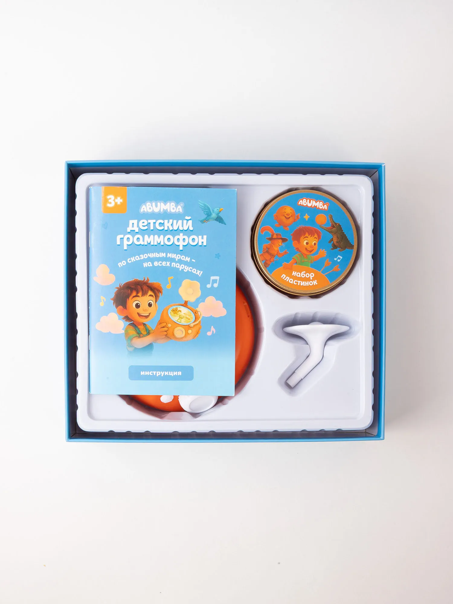 Музыкальная игрушка Abumba интерактивная Граммофон ABU-GR-1