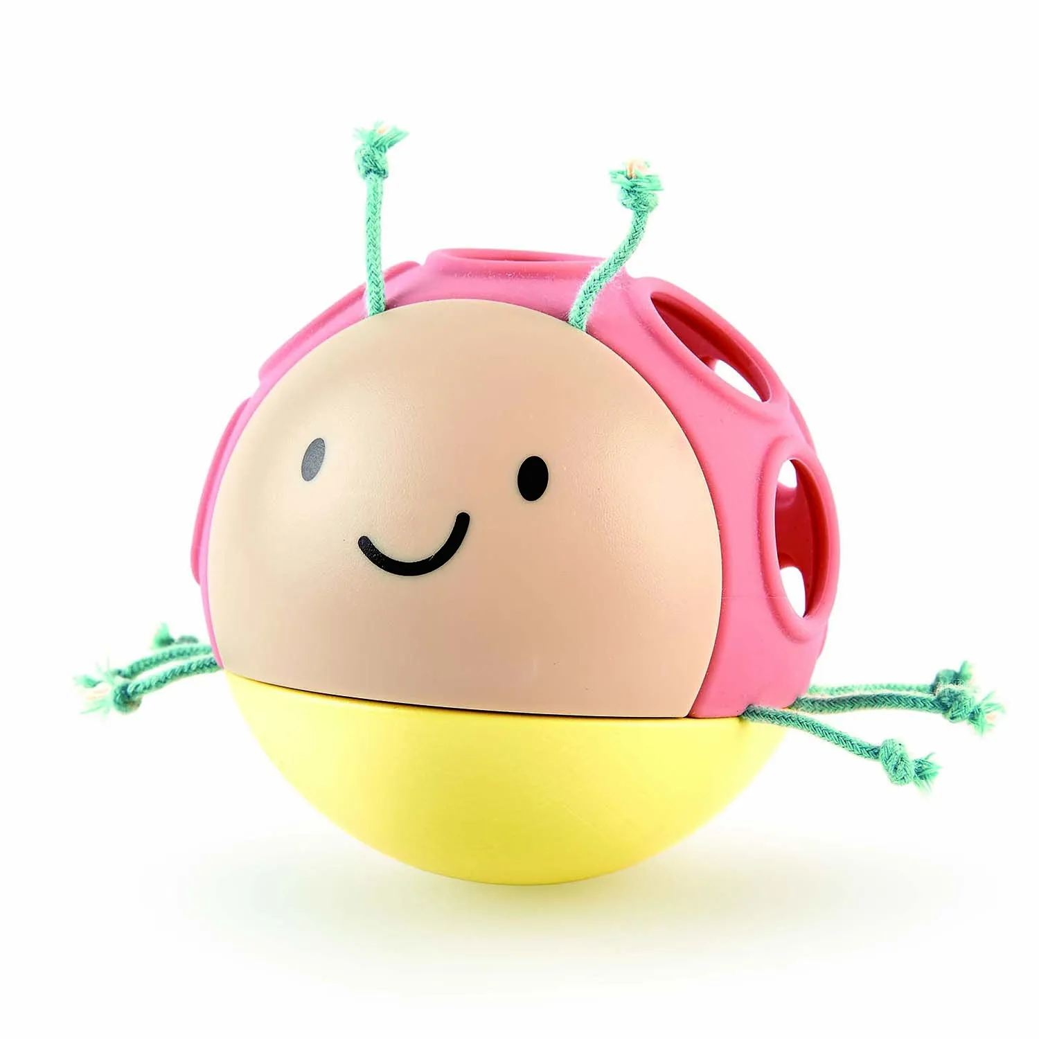 Детская погремушка-неваляшка Hape «Божья коровка» E8522_HP