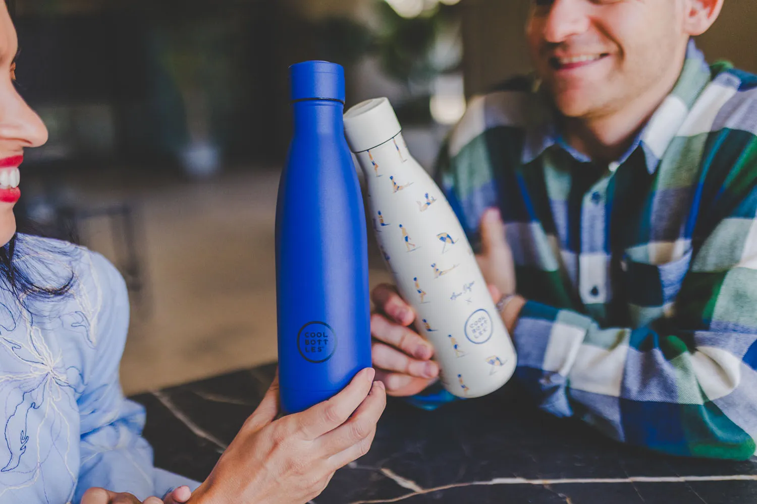 Термос-термобутылка Cool Bottles Vivid Blue 350 мл CB350VIB