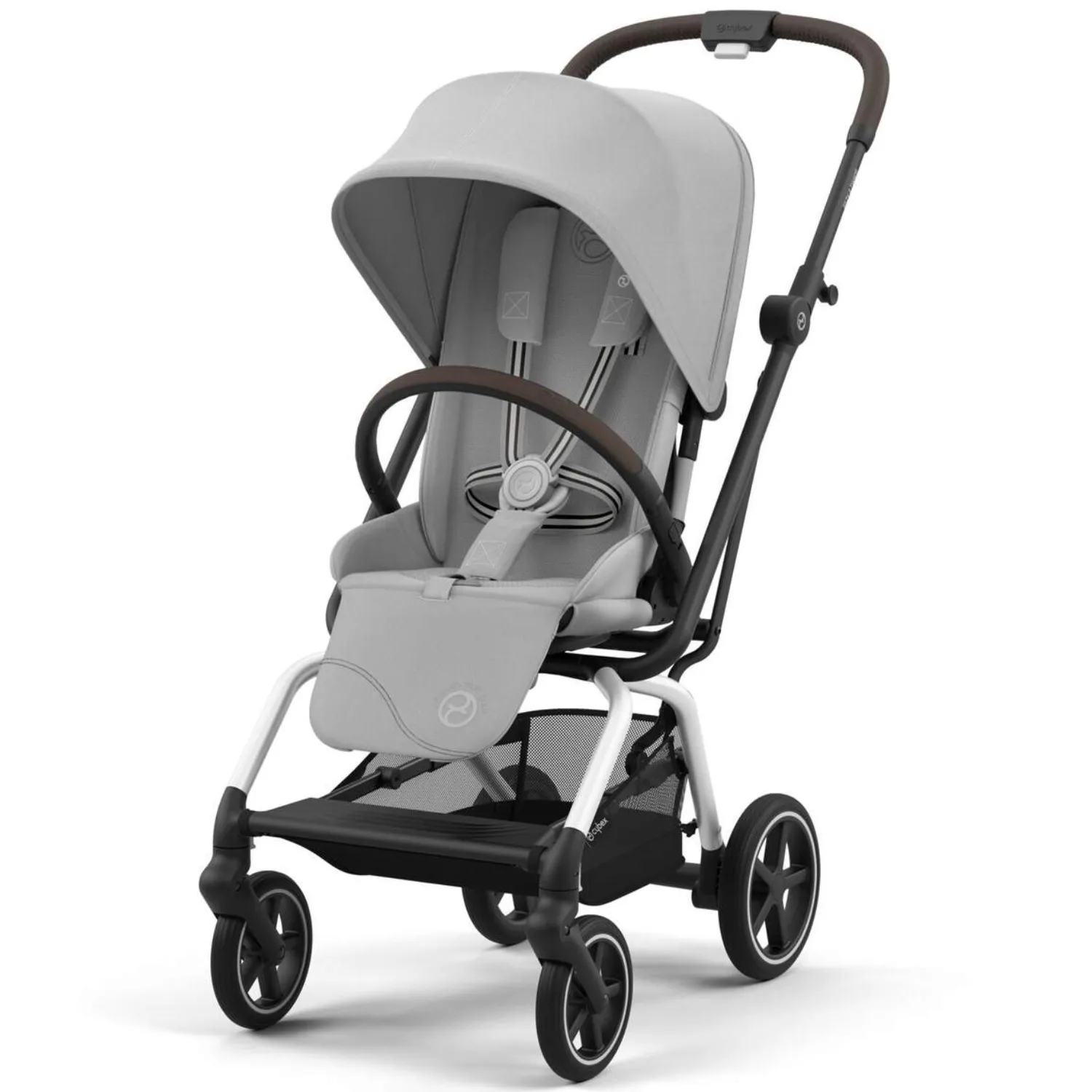 Коляска прогулочная Cybex Eezy S Twist+ 2 с дождевиком и бампером