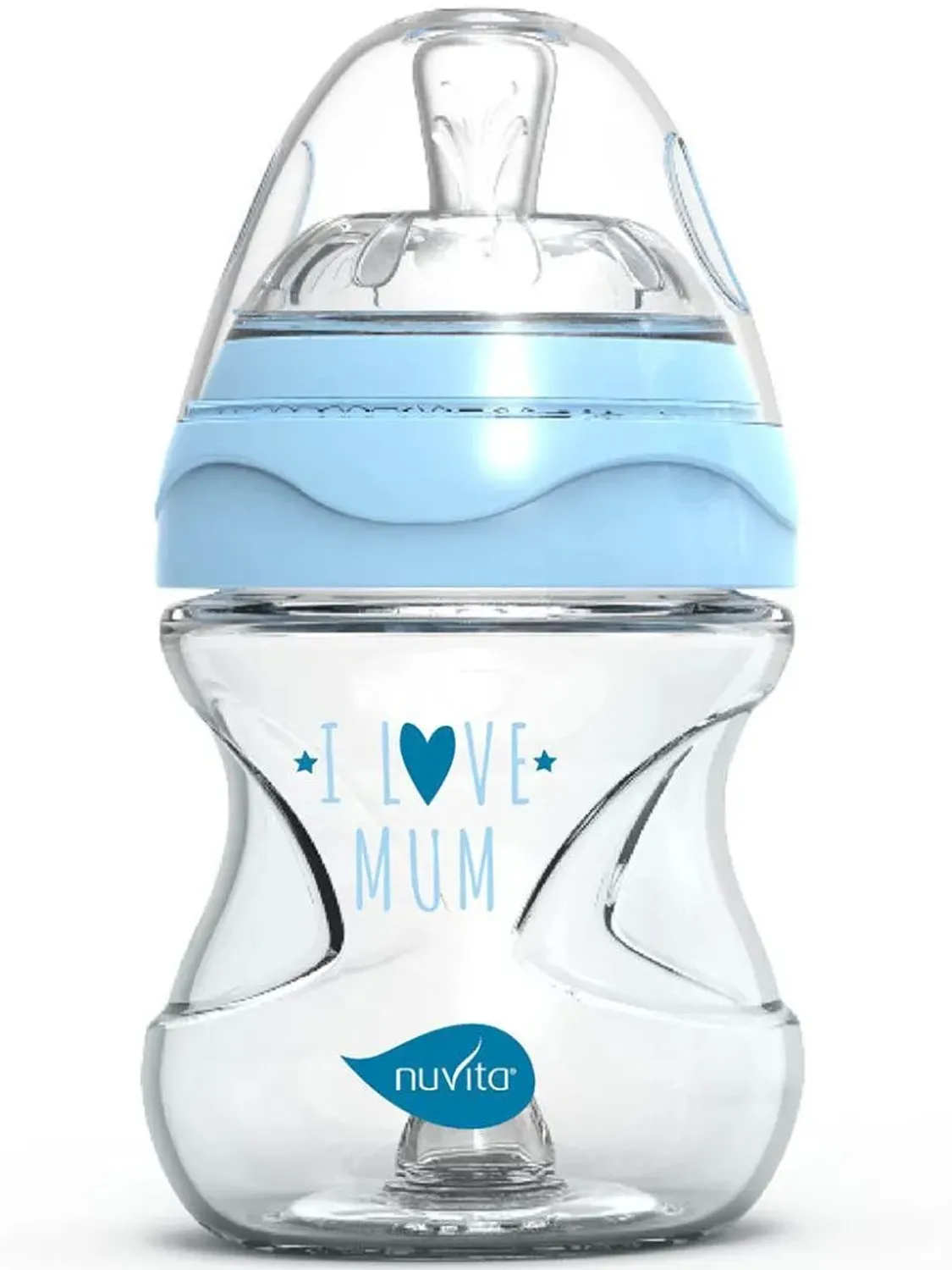 Бутылочка антиколиковая Nuvita Glass Collection 140 мл, стекло