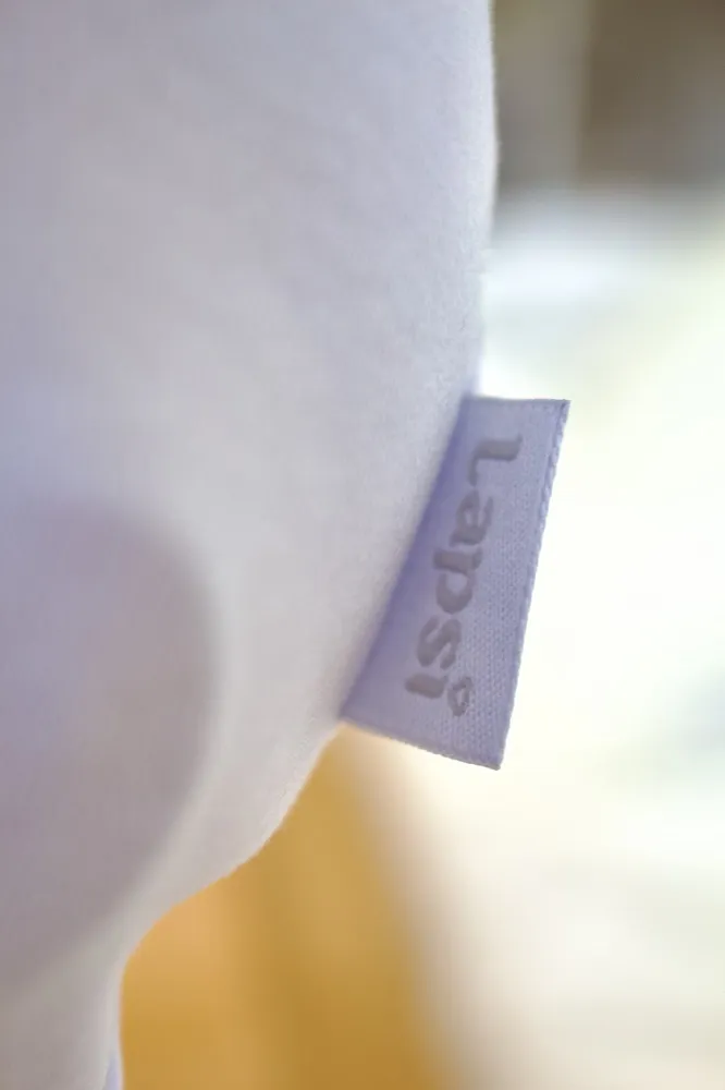 Комплект Lapsi № 4.1: чепчик-шлем (2 шт, белый)