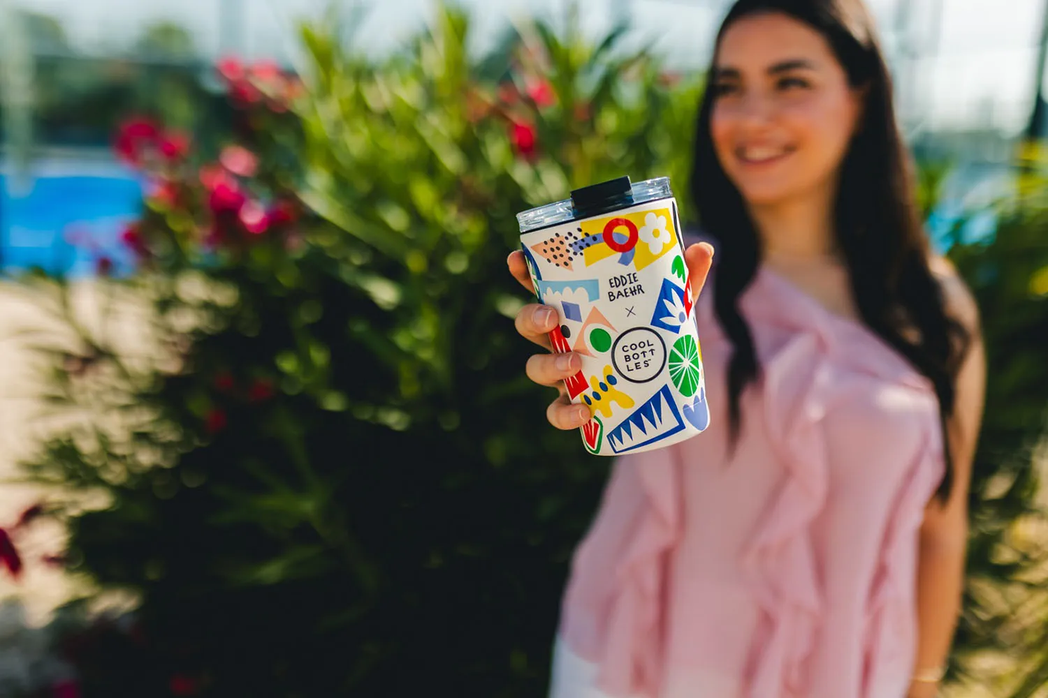 Термокружка Cool Bottles Tumbler Eddie Baehr Electric Garden 330 мл CBT33EGA