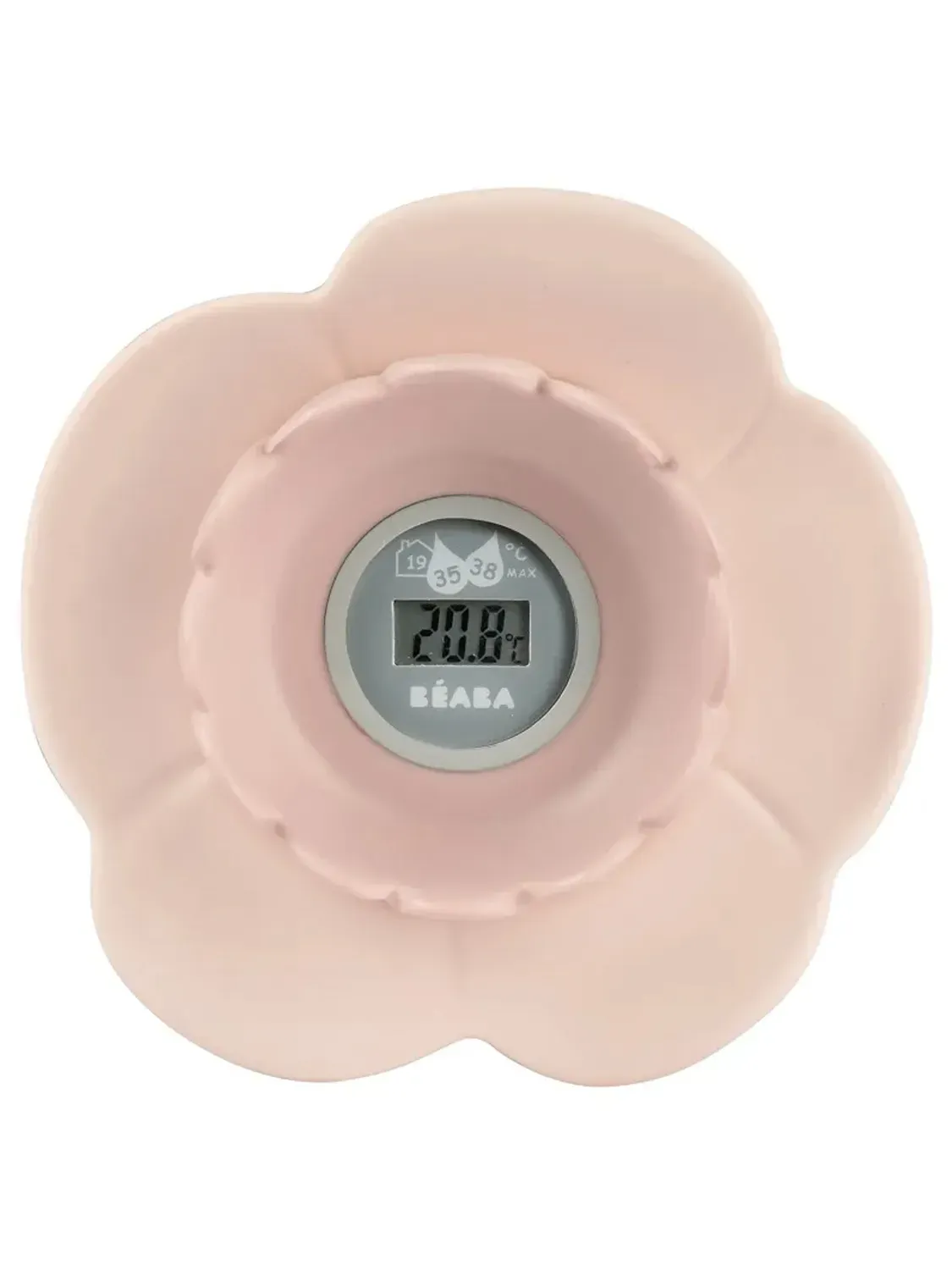Термометр Beaba "LOTUS" THERM LOTUS OLD PINK NEW 2021 цифровой 920377 ПУ