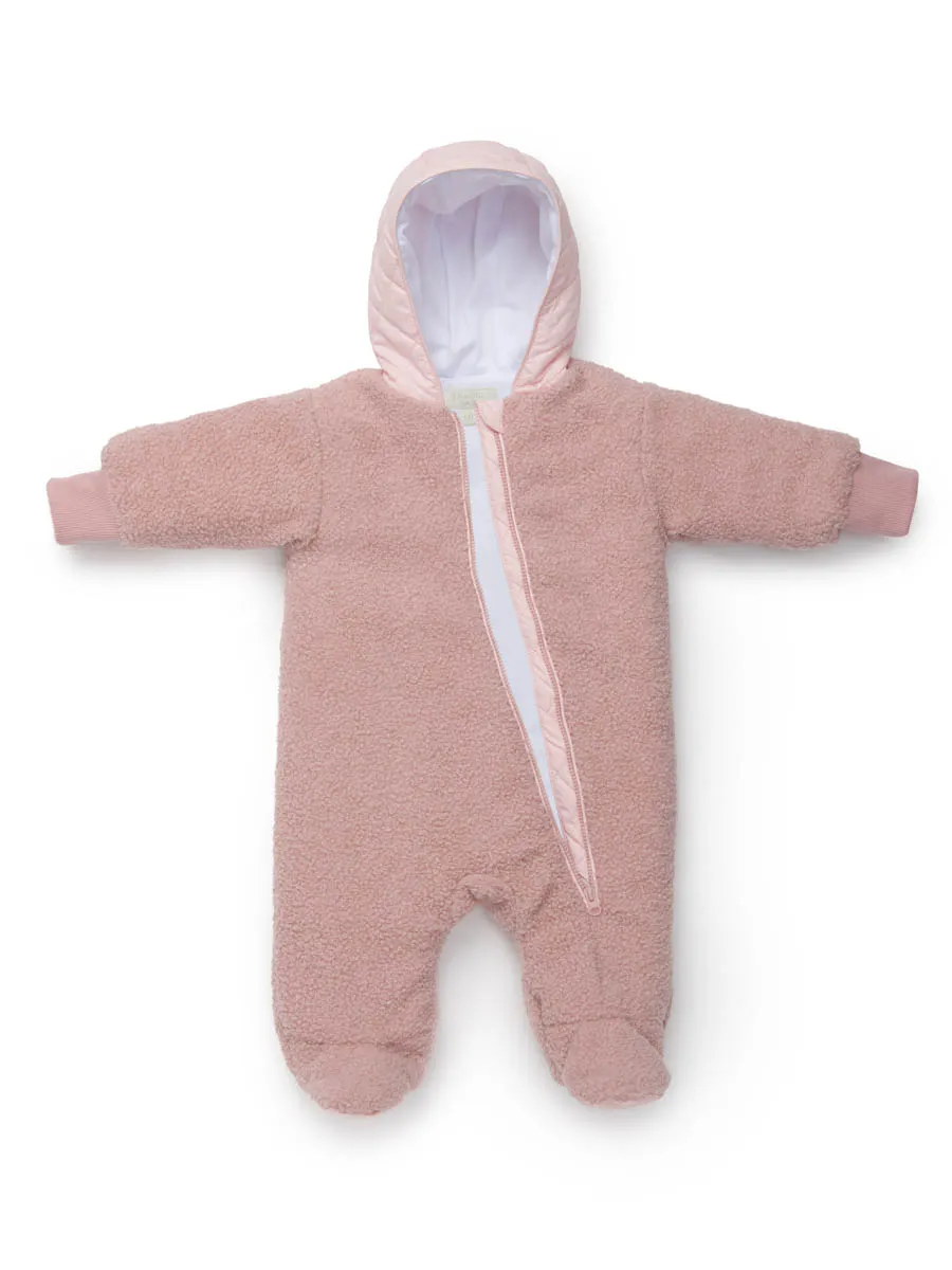 Комбинезон детский утепленный Mansita Teddy цвет розовый