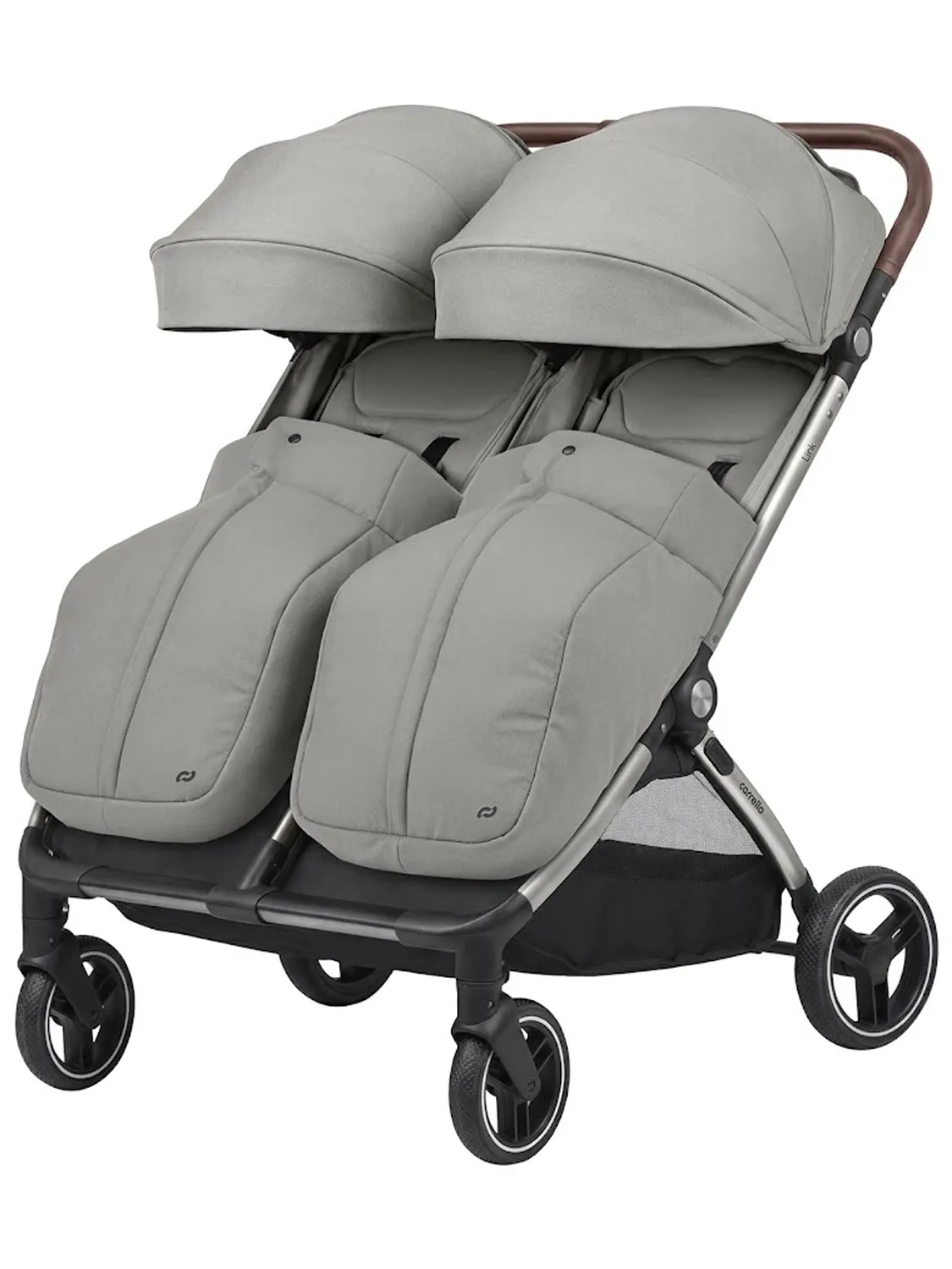 Коляска прогулочная для двойни Carrello Link CRL-6533