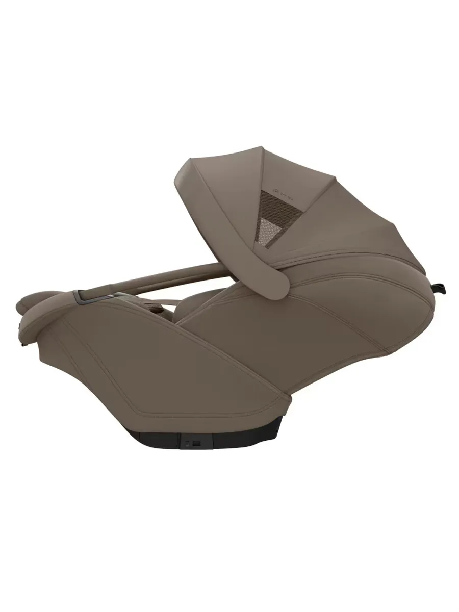Автокресло 0+ Maxi-Cosi Coral Slide Pro, бежевый (oak truffle). Изображение 4