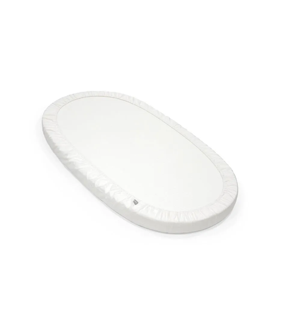 Простыня натяжная для кровати Stokke Sleepi Fitted Sheet white OCS V3 683301