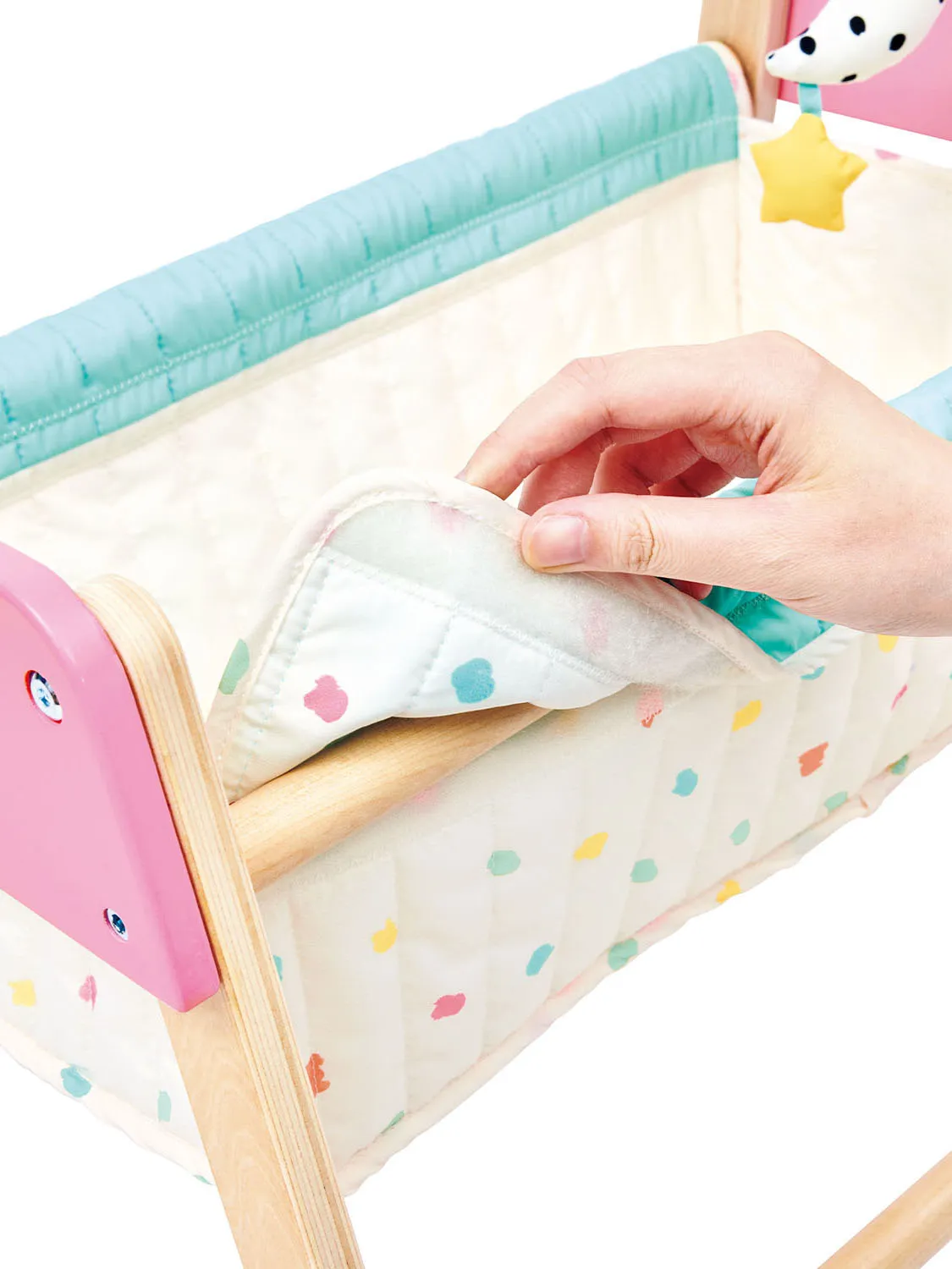 Люлька для куклы HAPE «Играем вместе» E3608_HP