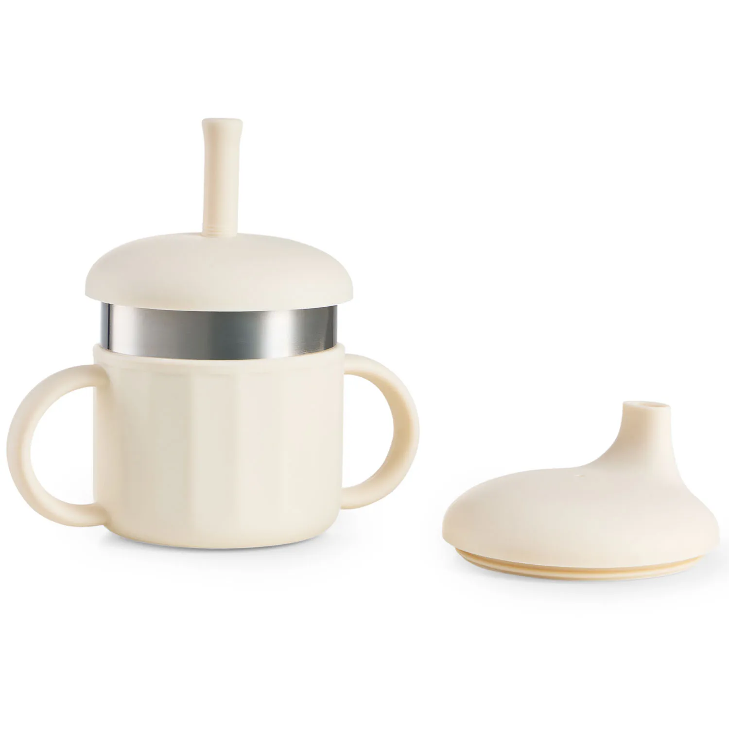 Поильник Happy Baby с ручками 3 в 1: с мягким носиком и трубочкой 220 мл