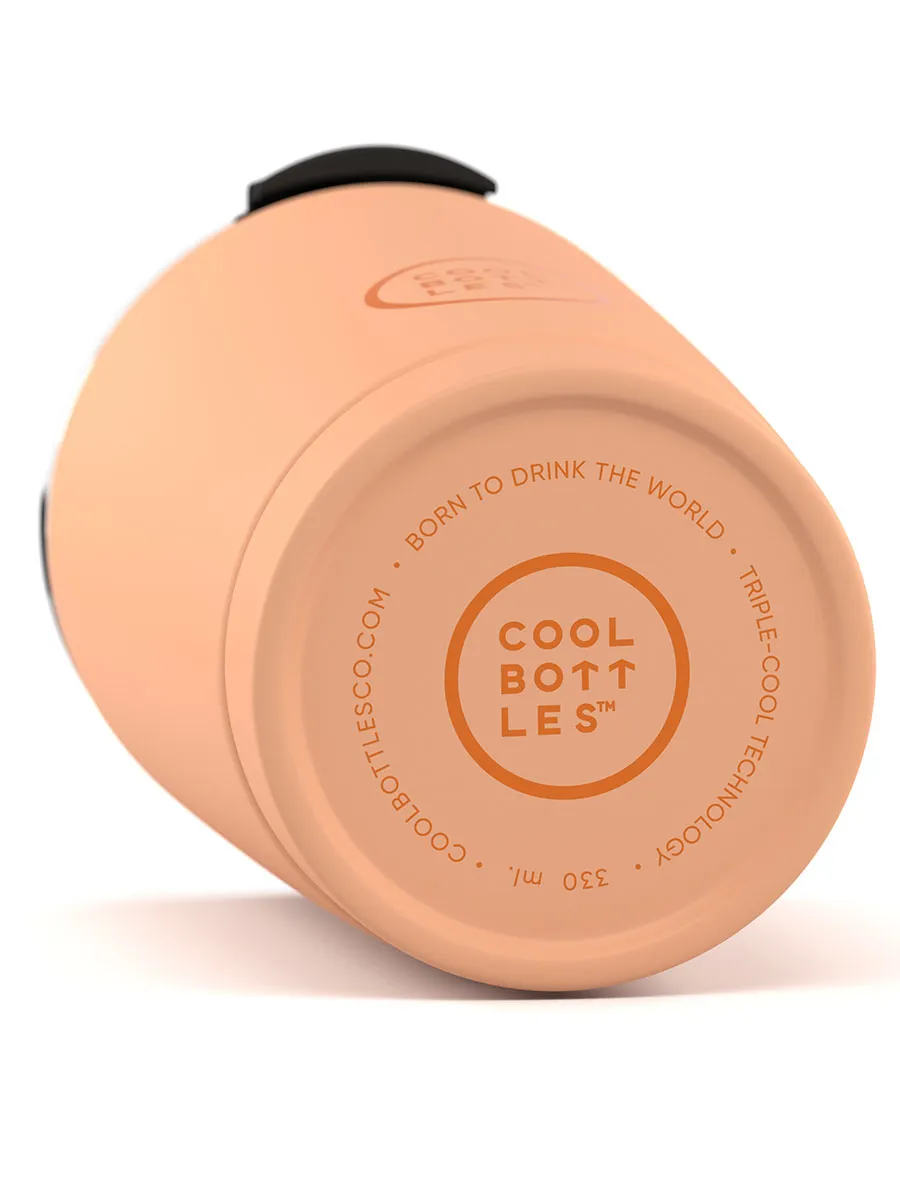 Термокружка Cool Bottles Tumbler Soft Персиковый (Peach) 330мл CBT33SOP. Изображение 2