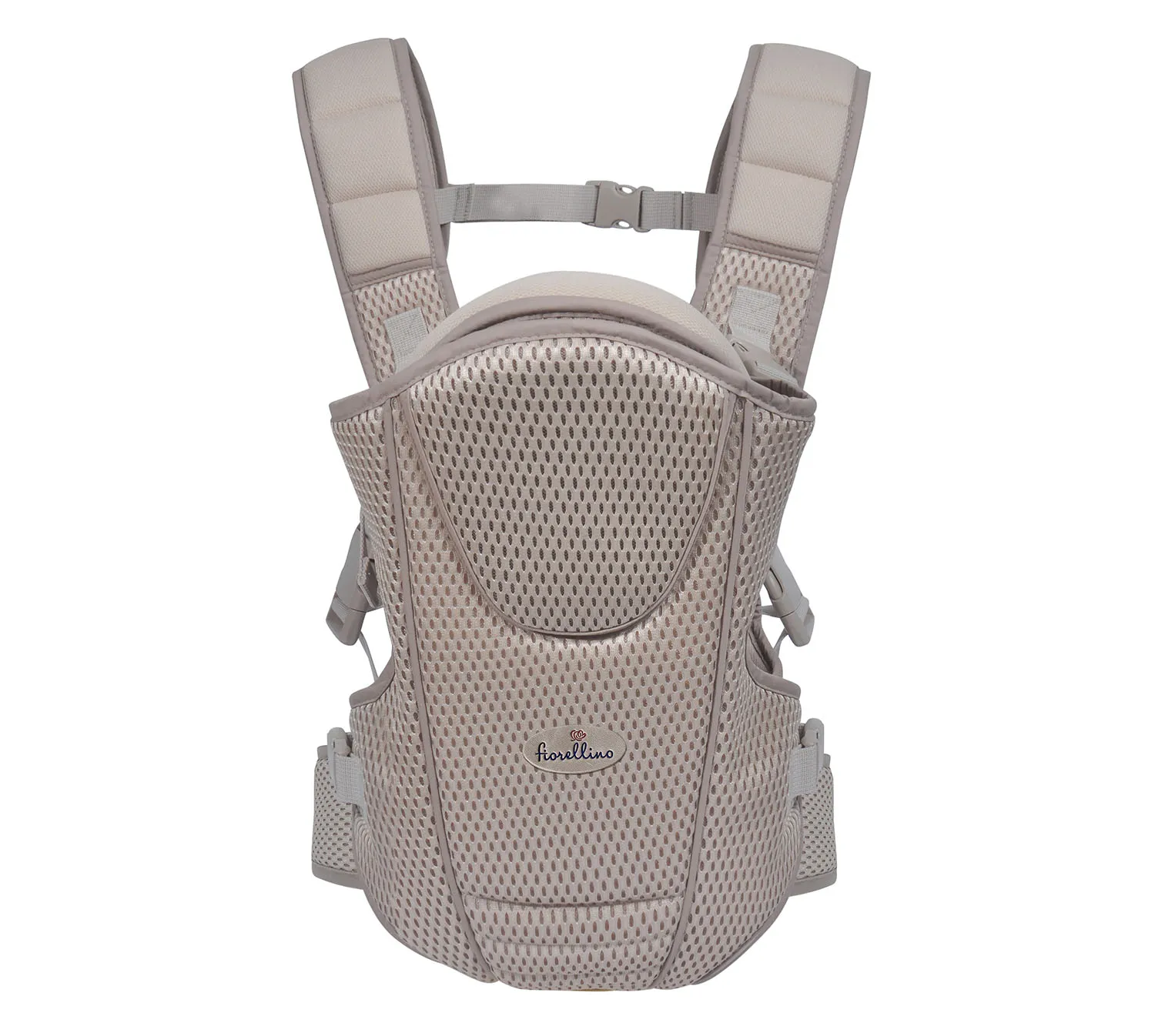 Рюкзак переноска Fiorellino beige mesh BC1847