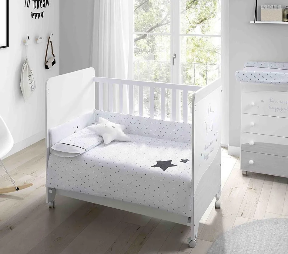 Бортики и покрывало 140х70 Micuna Claire TX-1732