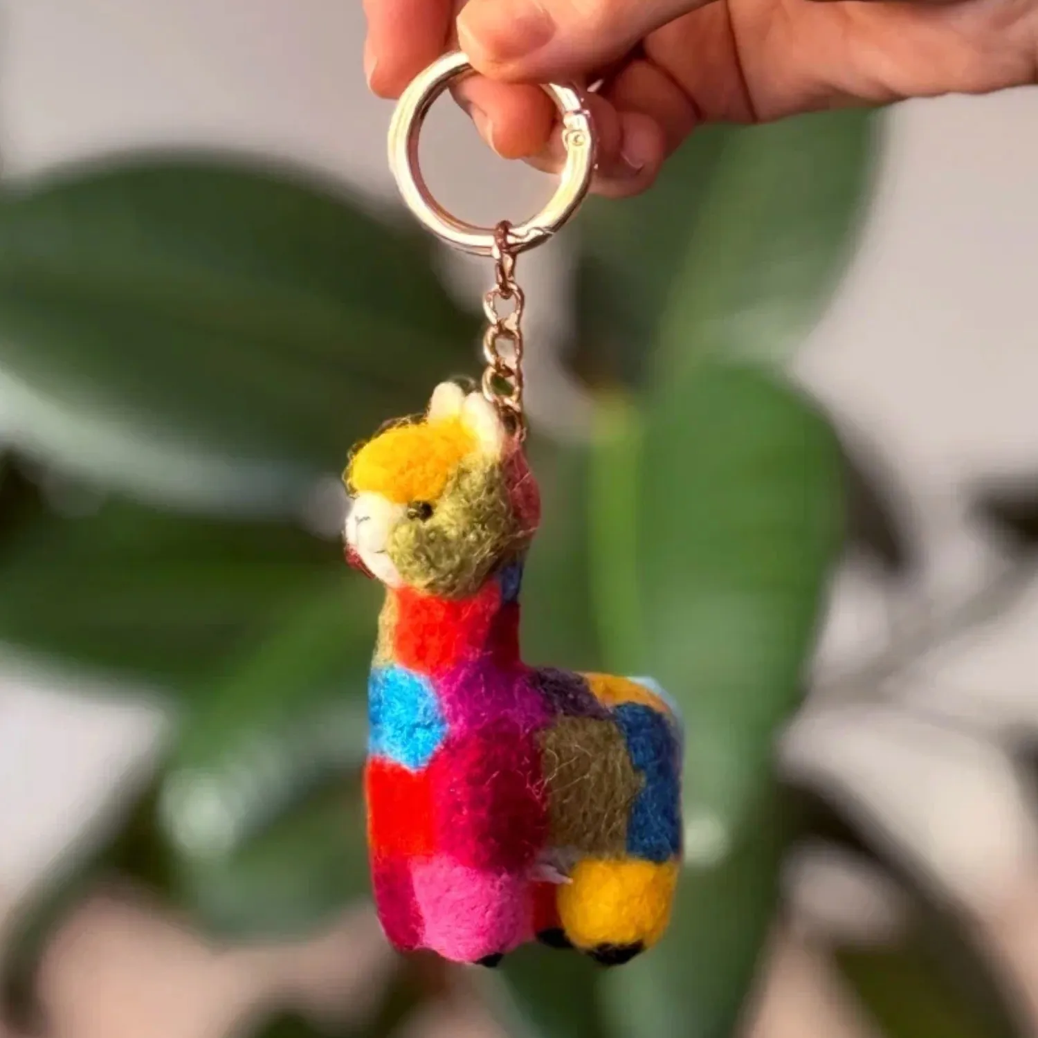 Брелок валяный ЛеРаРу альпачонок Киспи