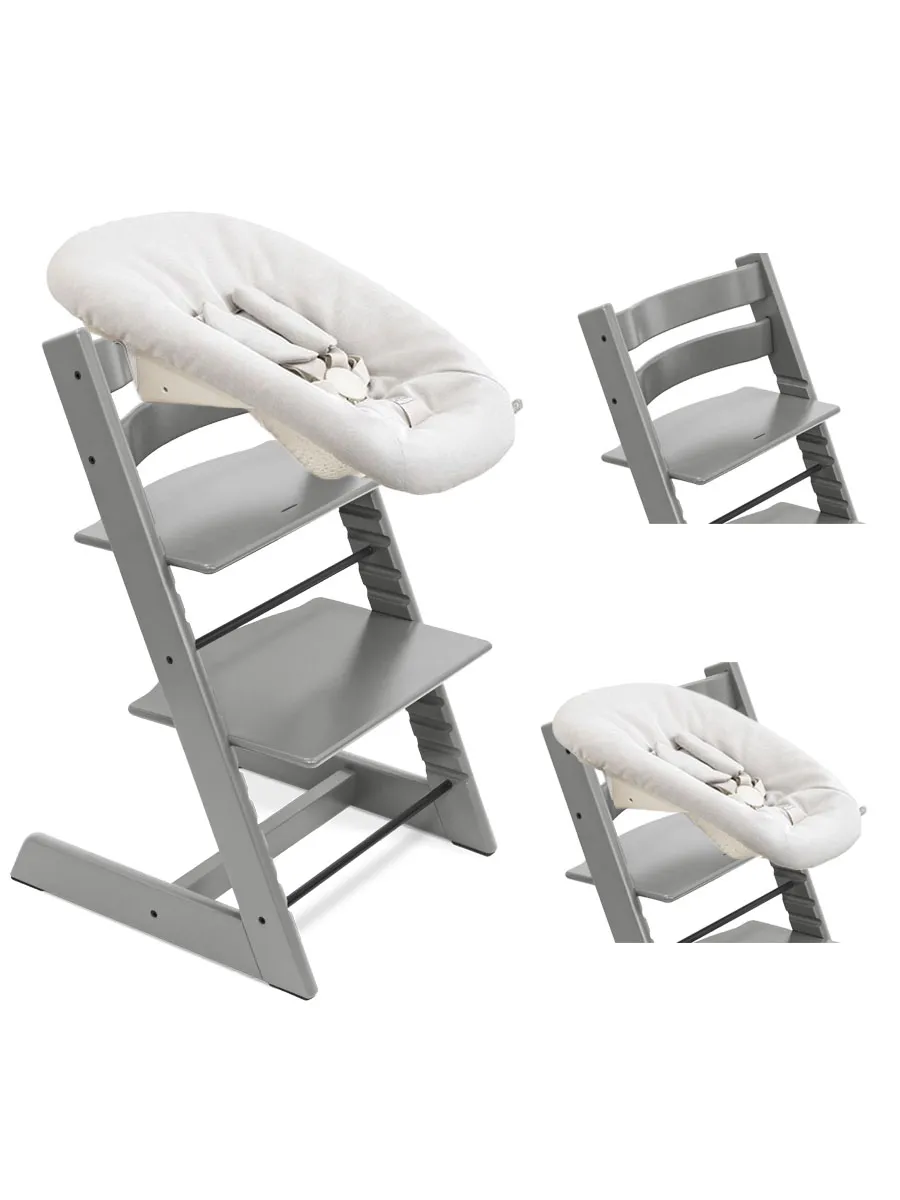 Стульчик растущий для новорожденных Stokke Tripp Trapp бук с сиденьем Newborn