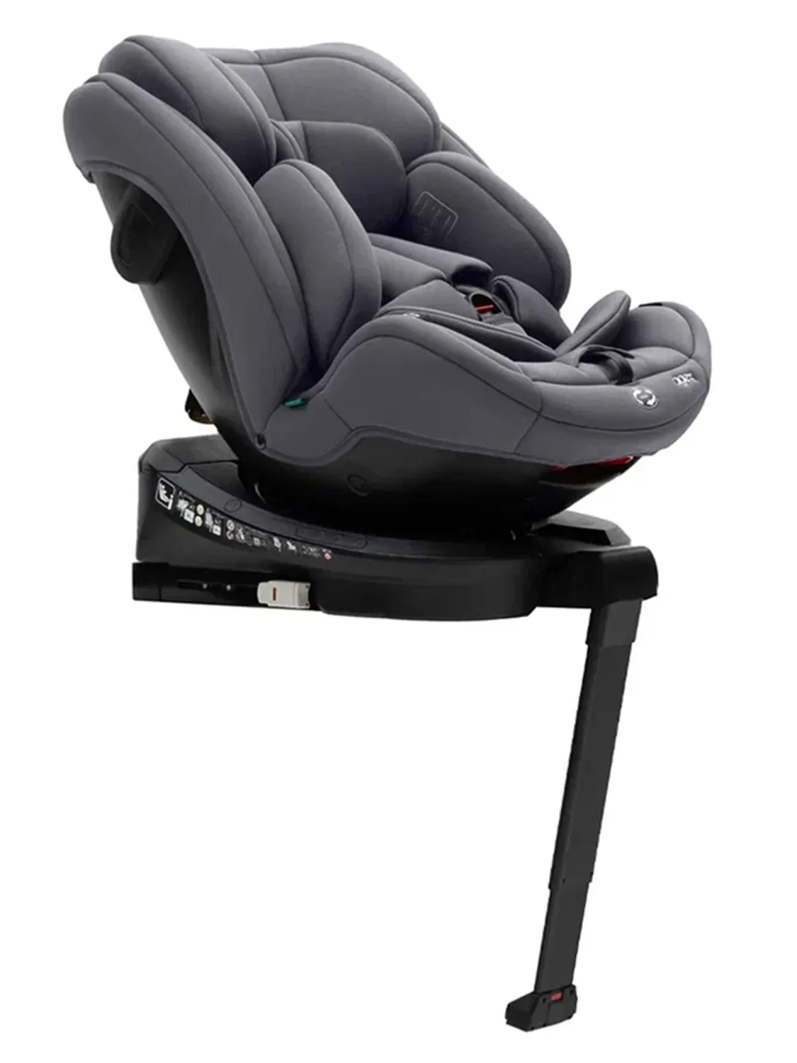 Автокресло 0+/1/2/3 Agex Comfort i-Fix 360 нов, серый (grey). Изображение 11