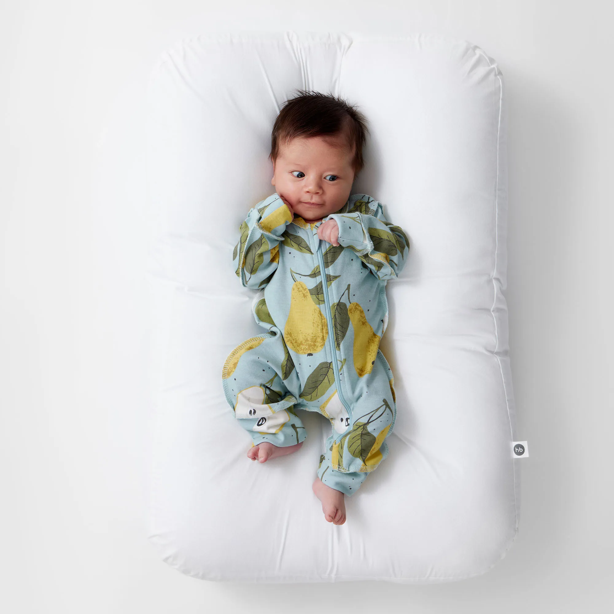 Подушка-кокон для новорожденного Happy Baby со сменными чехлами (2 шт) 87569