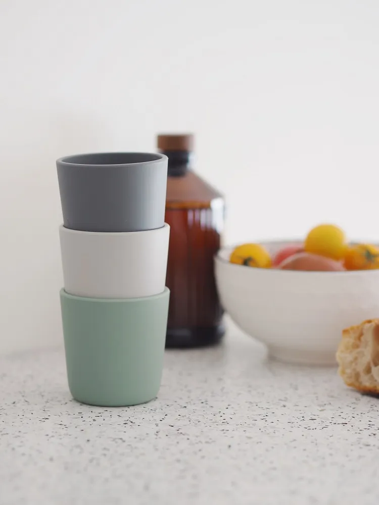 Набор Beaba Lot De 3 Verres Silicone из 3 силиконовых стаканов 180 мл 913545