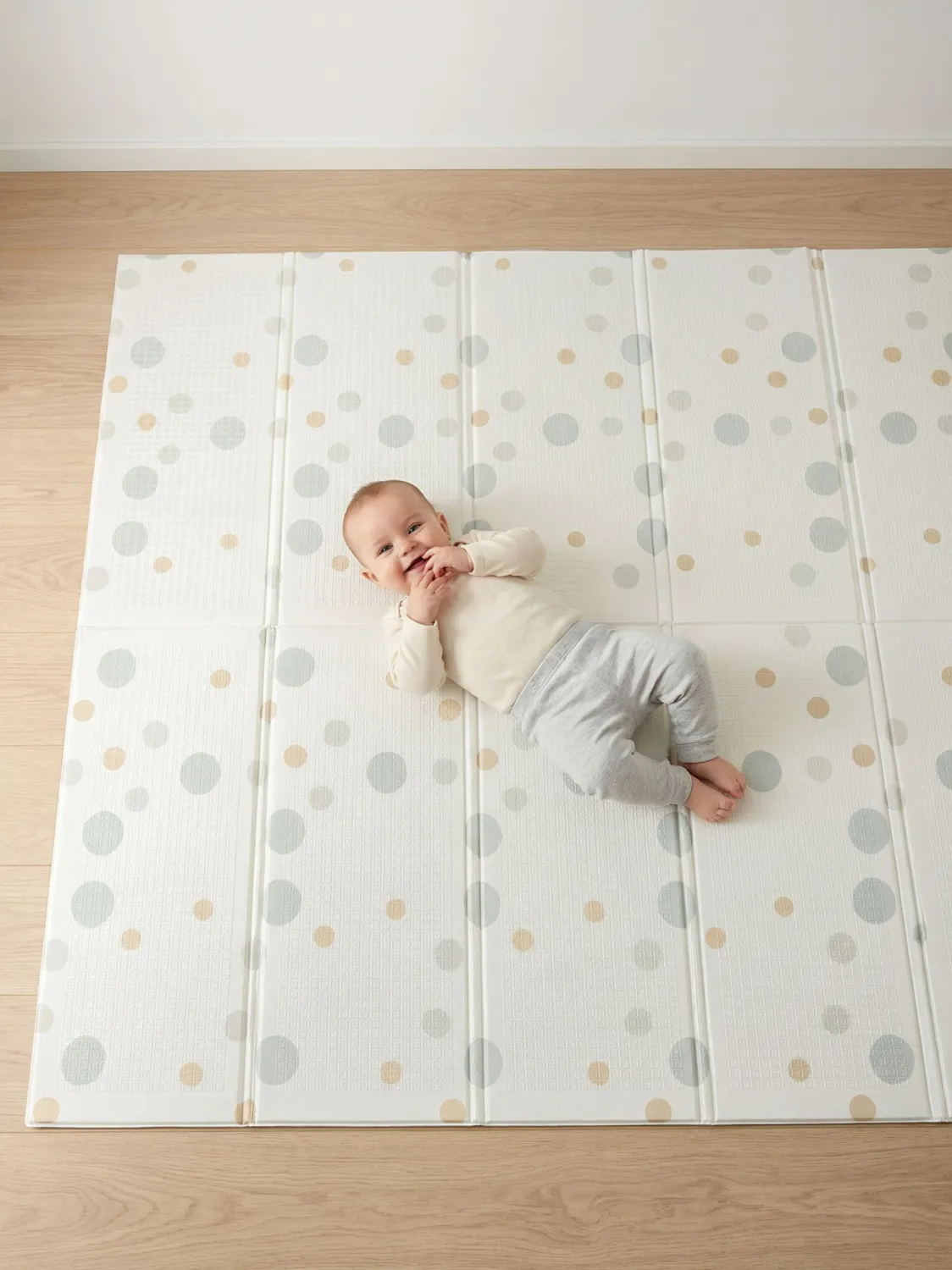 Коврик игровой складной UNIX Kids Circles 180x200 см