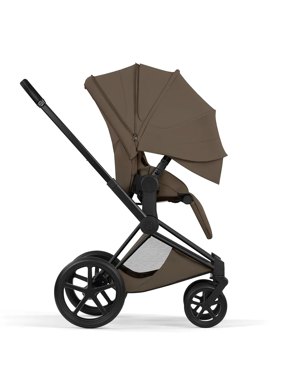 Коляска 2 в 1 Cybex Priam (5) Style шасси Matt Black