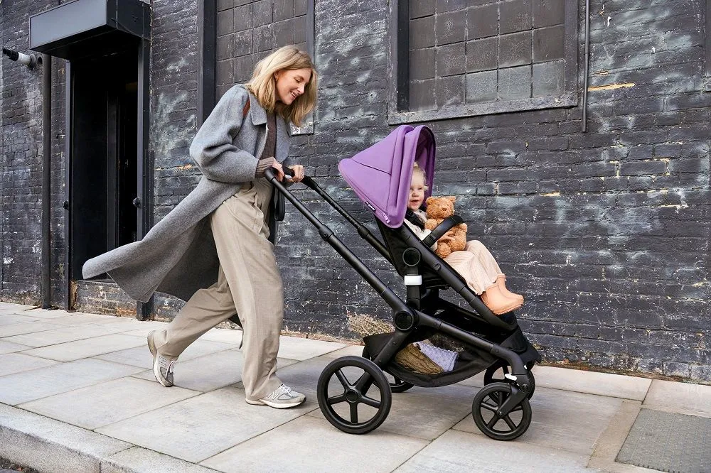 Коляска 3 в 1 Bugaboo Fox 5 шасси Black