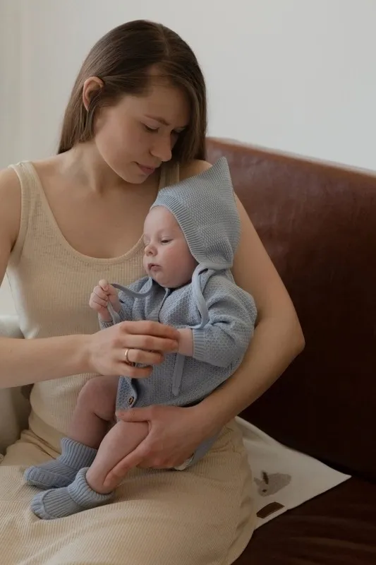 Шапка детская LoomKnits Elf Небесный