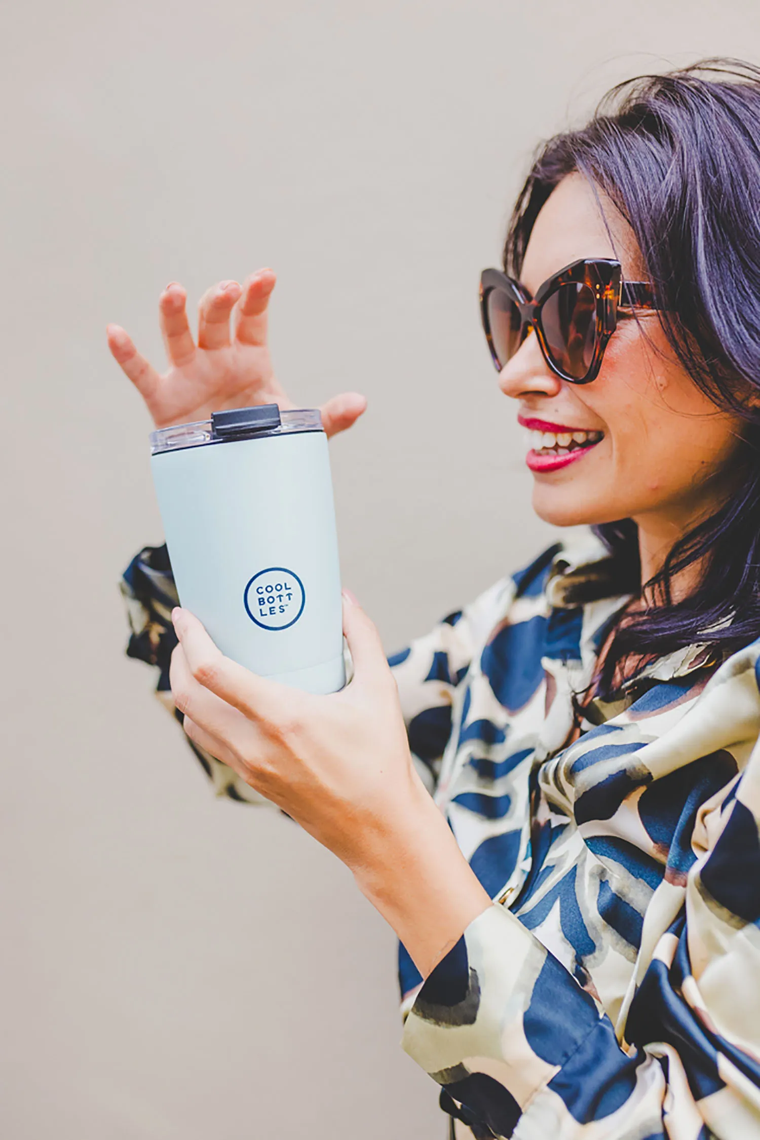 Термокружка Cool Bottles Tumbler  Pastel Sky 330 мл CBT33PAS