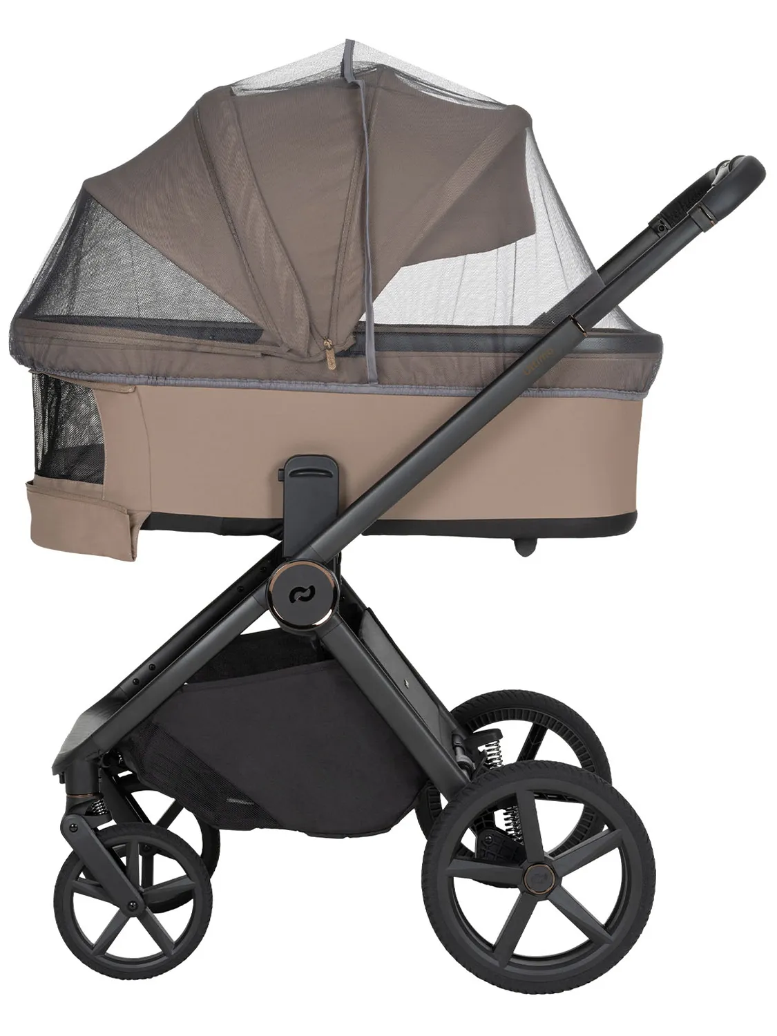 Коляска 2 в 1 Carrello Ultimo F CRL-6701, бежевый (acoustic beige). Изображение 18