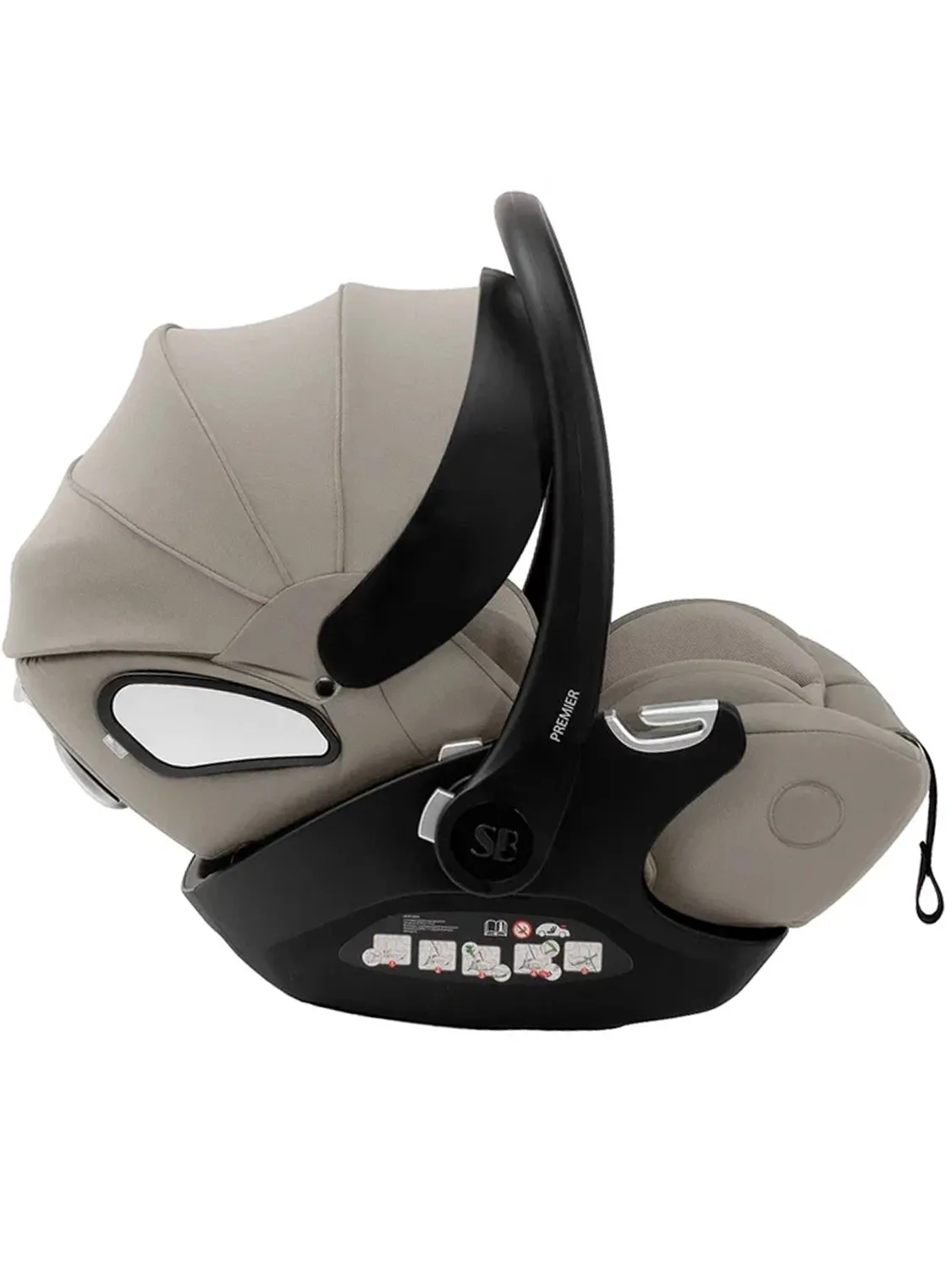 Автокресло 0+ Sweet Baby Premier WG06 Pro, бежевый (beige). Изображение 13