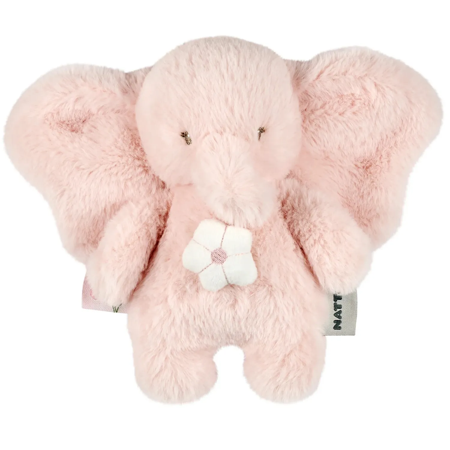 Игрушка мягкая Nattou Musical Soft toy MINI FANFAN Слонёнок pink музыкальная 759199