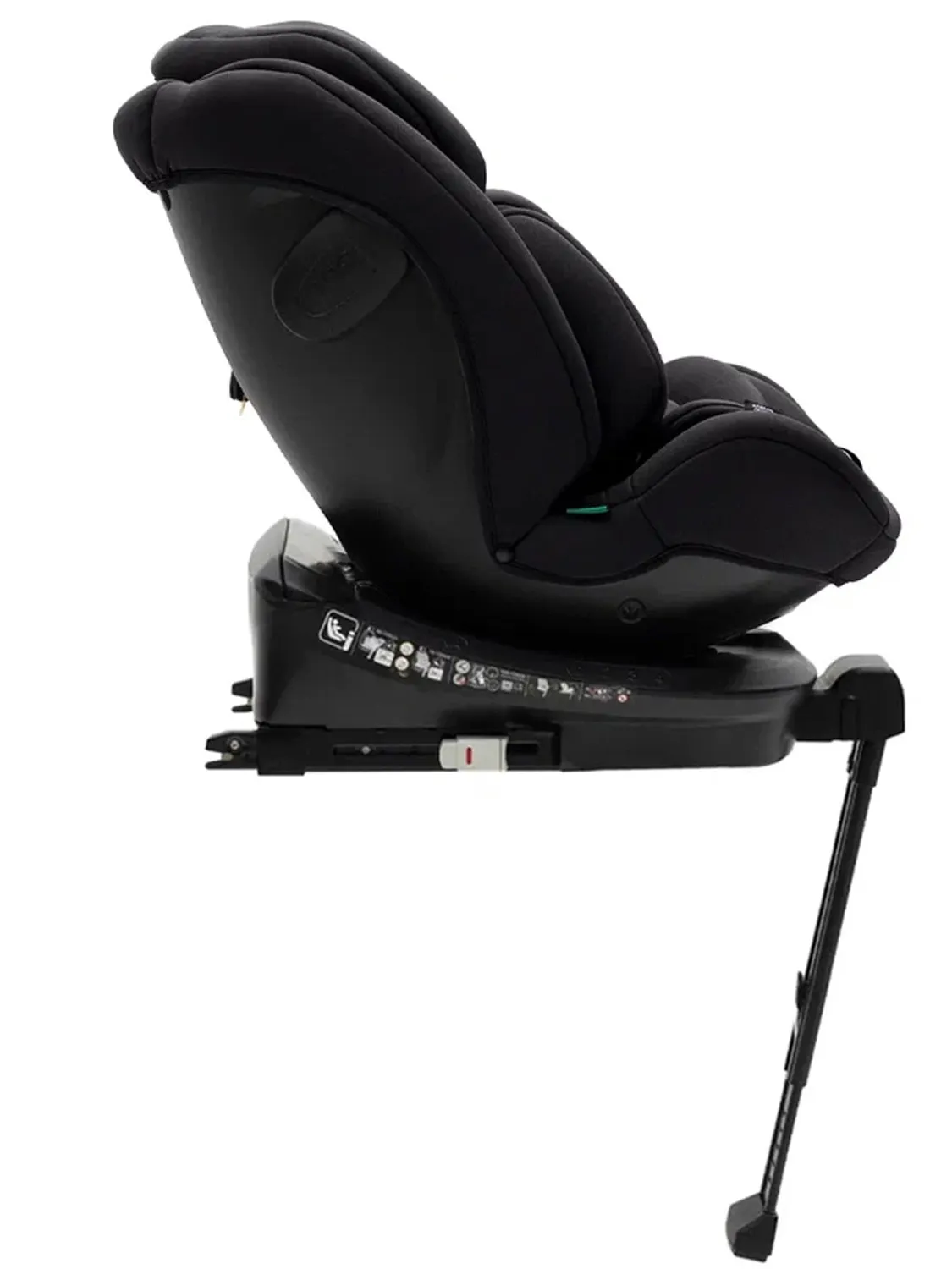 Автокресло 0+/1/2/3 Agex Comfort i-Fix 360 нов, черный (black). Изображение 14