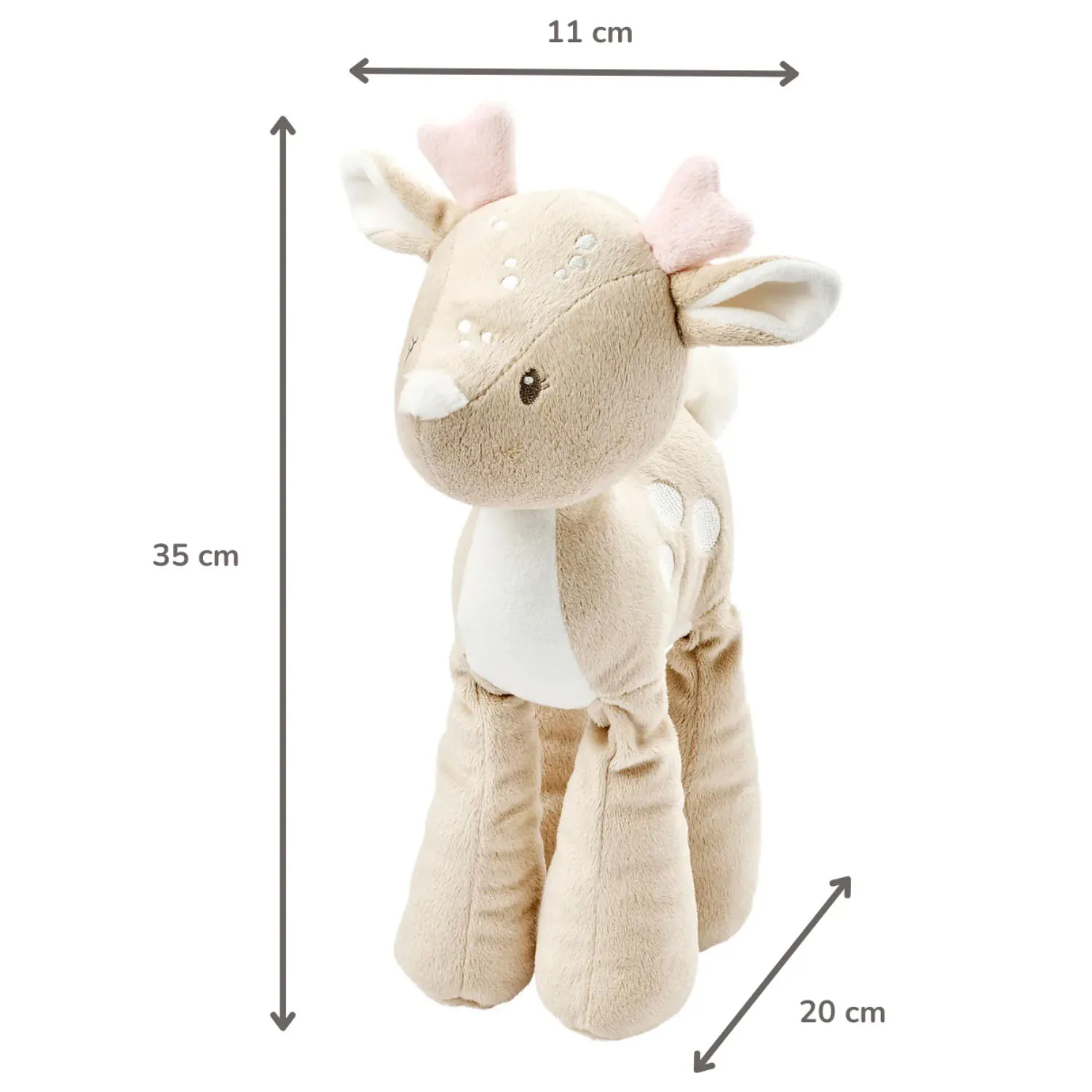 Игрушка мягкая Nattou Soft toy FANFAN Оленёнок 759007