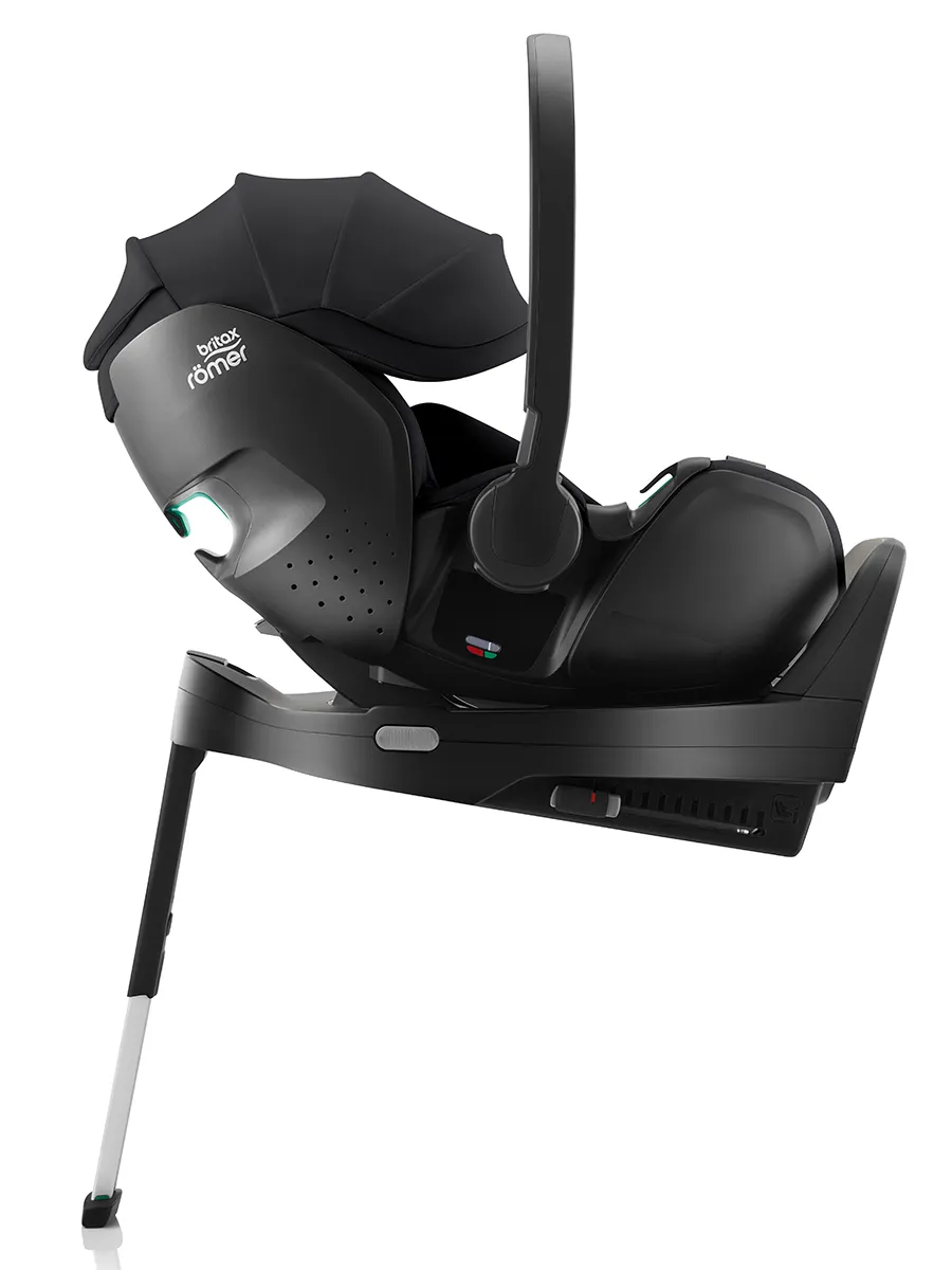 Автокресло 0+ Britax Roemer BABY-SAFE PRO LUX + VARIO BASE 5Z, Люкс черный, (lux onух black). Изображение 2