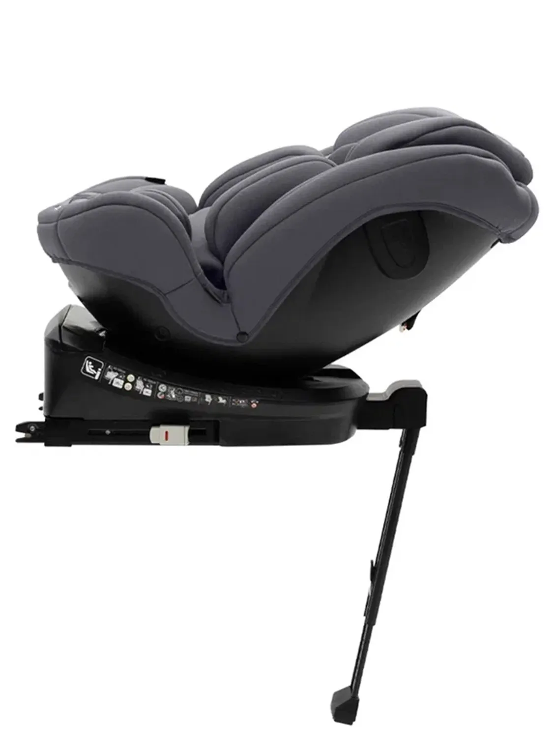 Автокресло 0+/1/2/3 Agex Comfort i-Fix 360 нов, серый (grey). Изображение 17