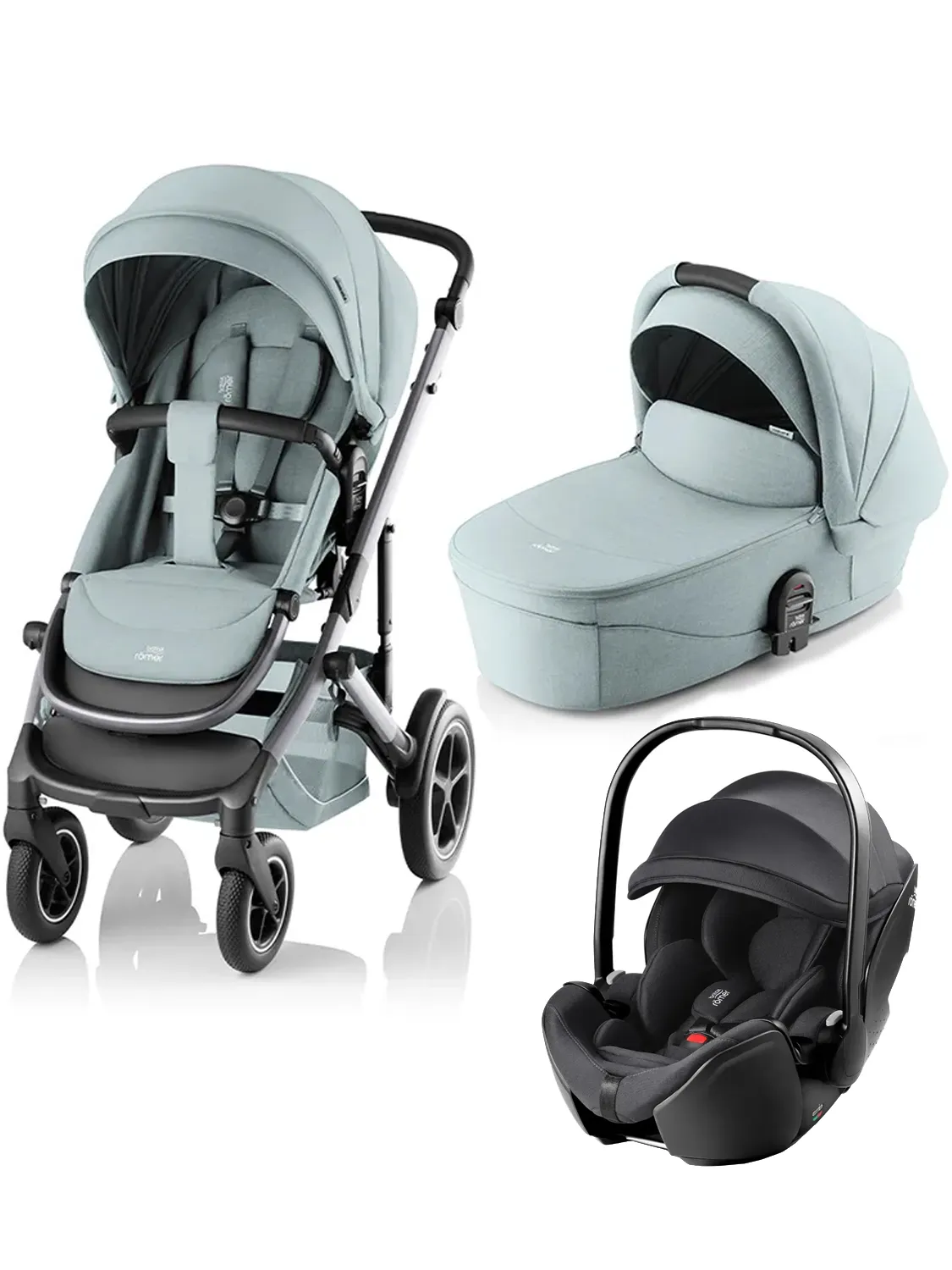 Коляска 3 в 1 Britax Roemer Smile 5Z Style Baby-Safe Pro Classic