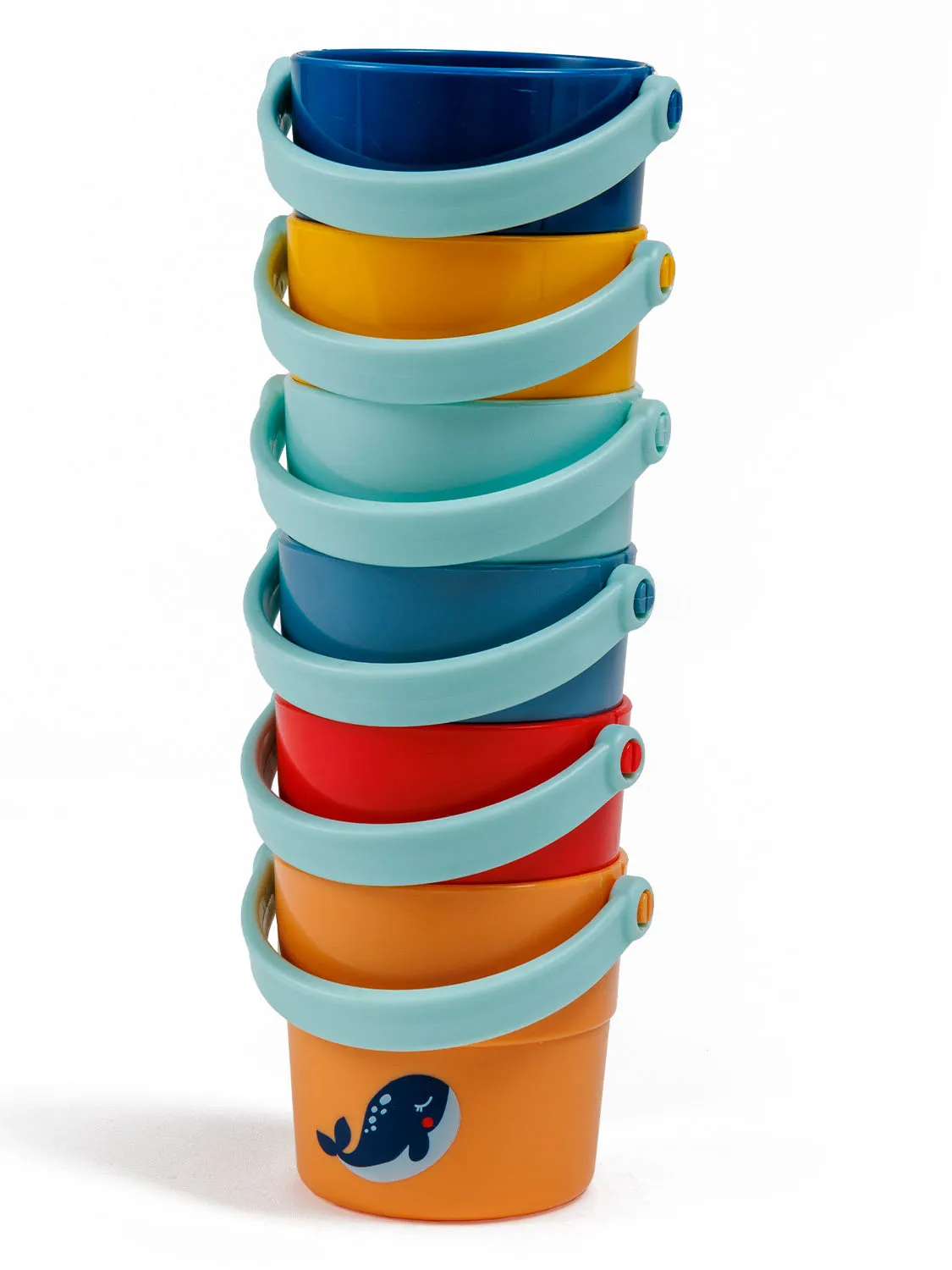 Игрушка для купания Eurekakids "Веселые ведра"