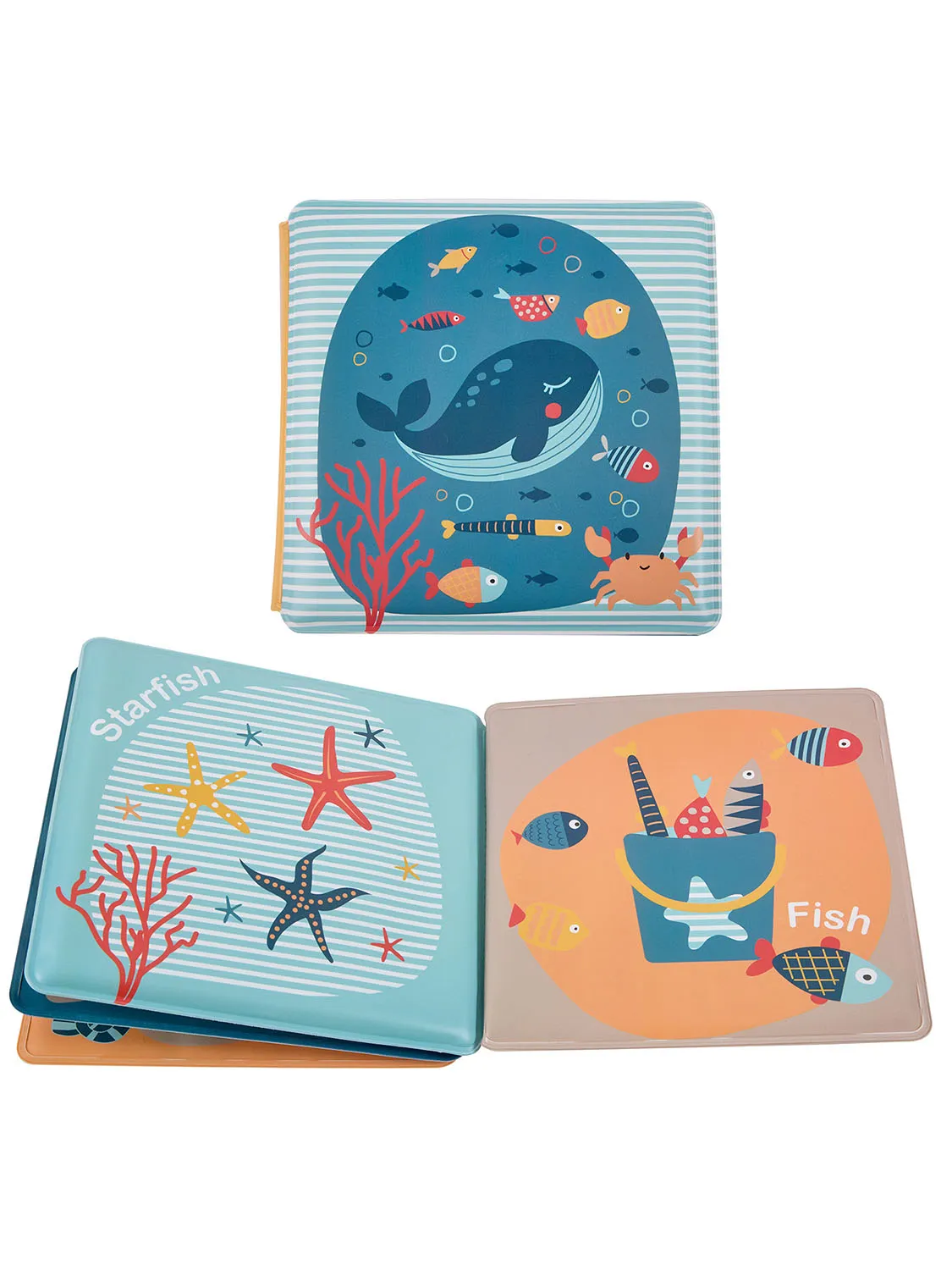 Игрушка для купания Eurekakids "Водный мир" Книжка для ванны