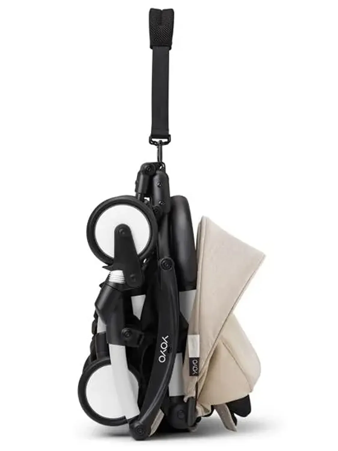 Коляска 2 в 1 STOKKE YOYO3 Бонпоинт, рама белая, люлька мягкая. Изображение 18