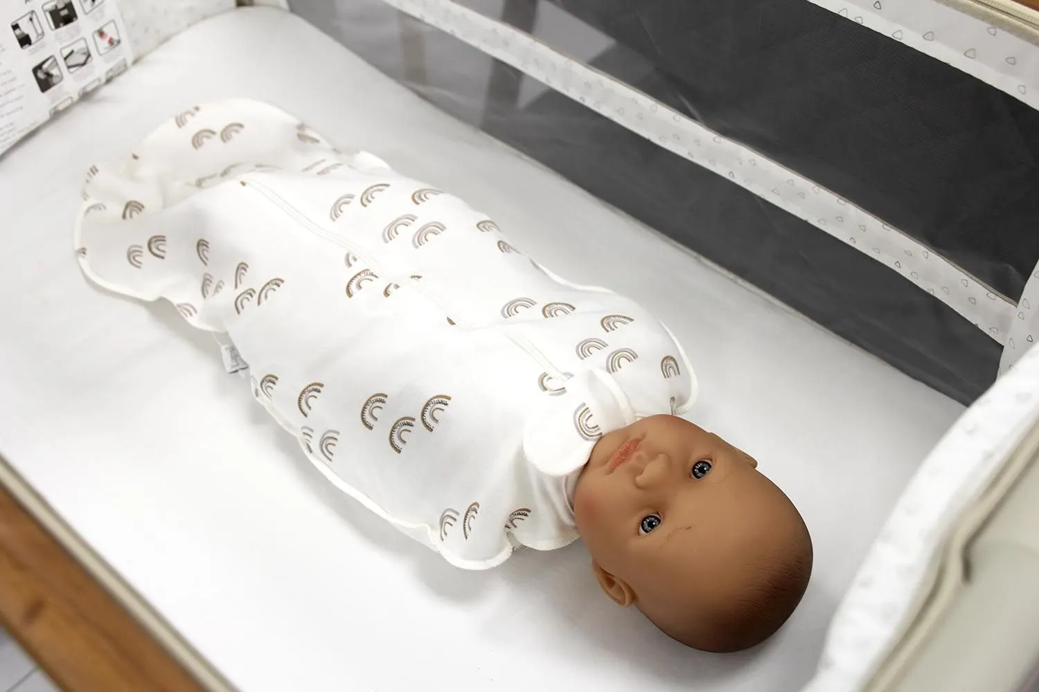 Пеленка-кокон Lapsi № 7.5 радуга