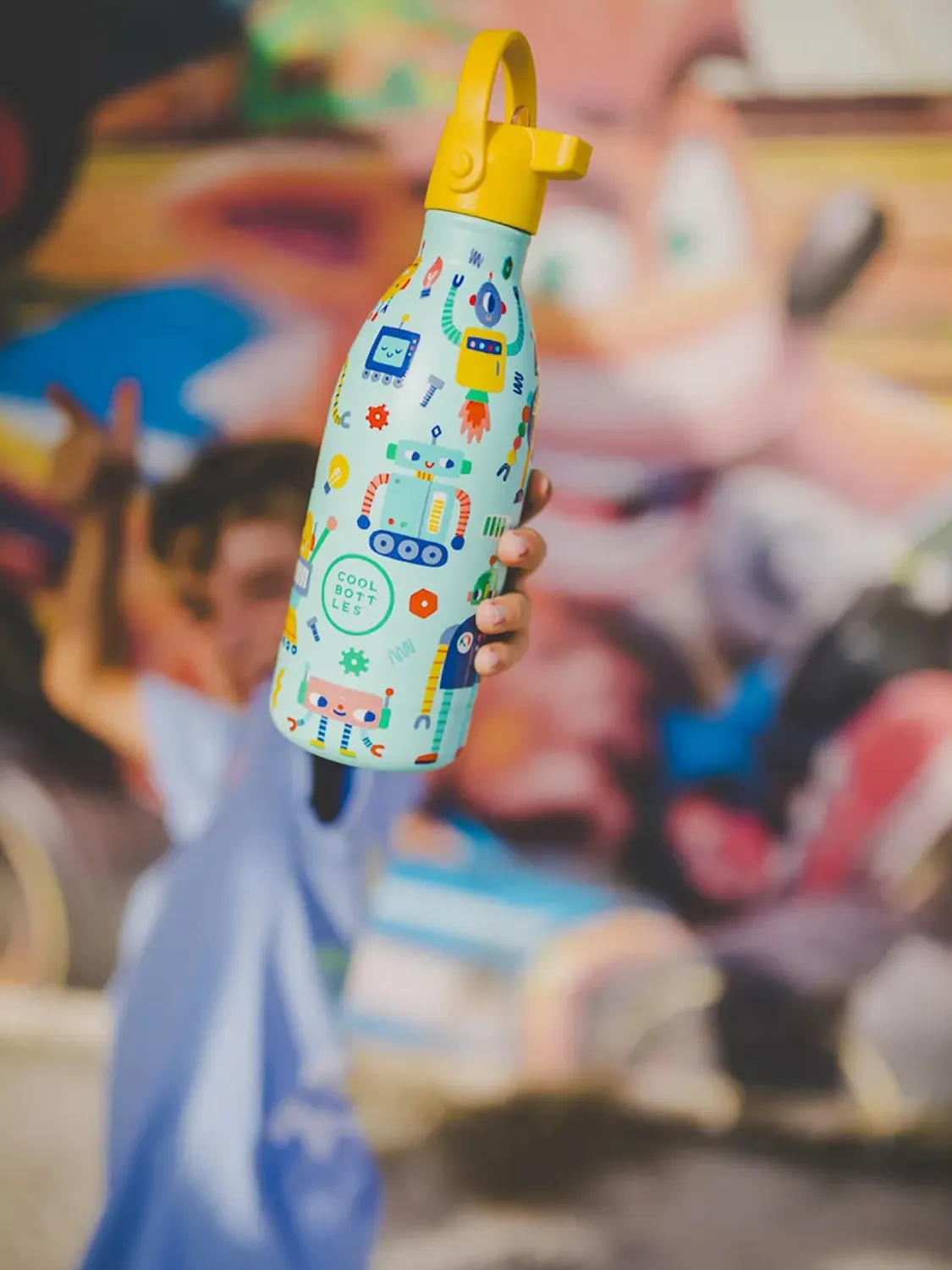 Термос–термобутылка Cool Bottles Kids серия Short Circuit 500 мл CBBK50SC