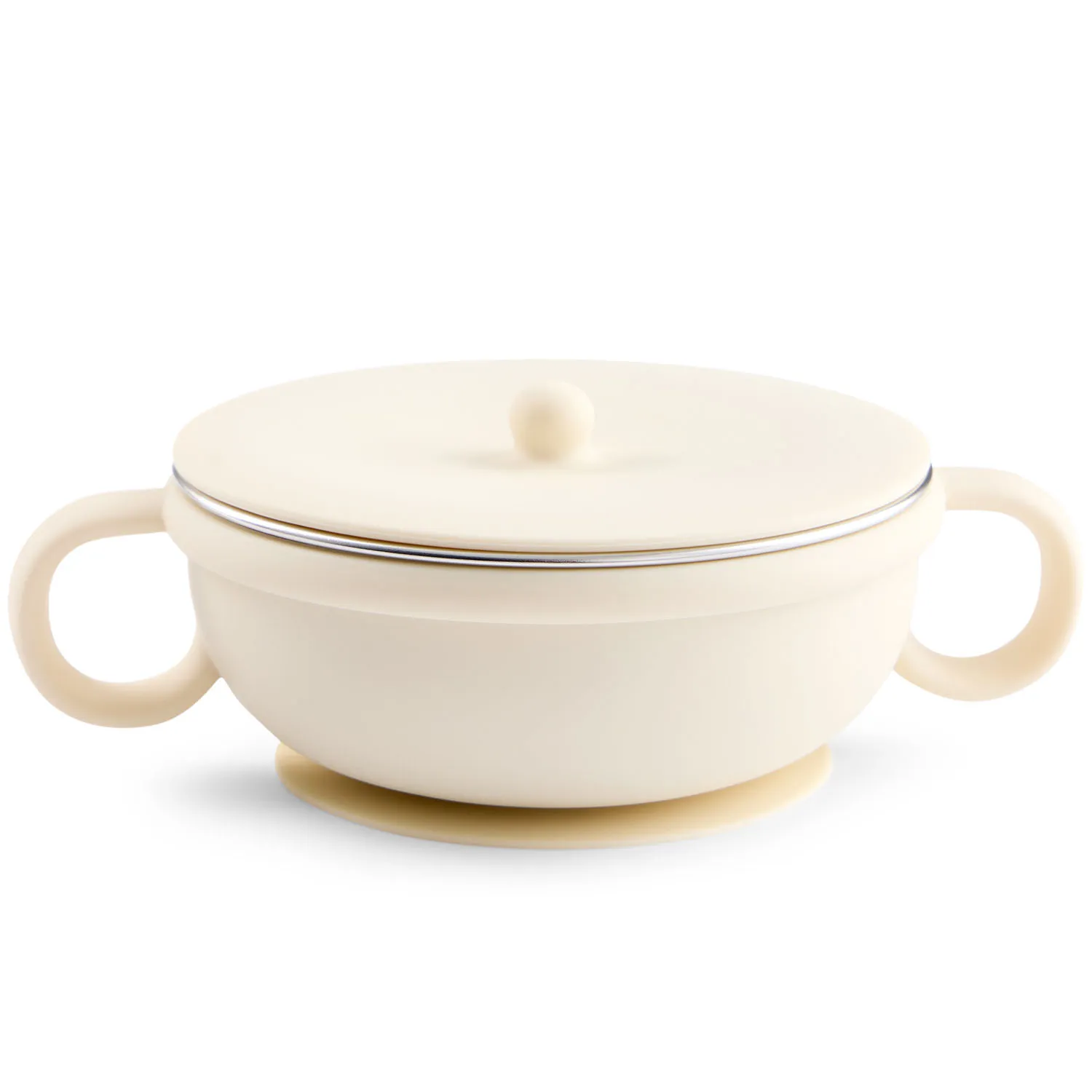 Тарелка Happy Baby с крышкой и ручками 250 мл