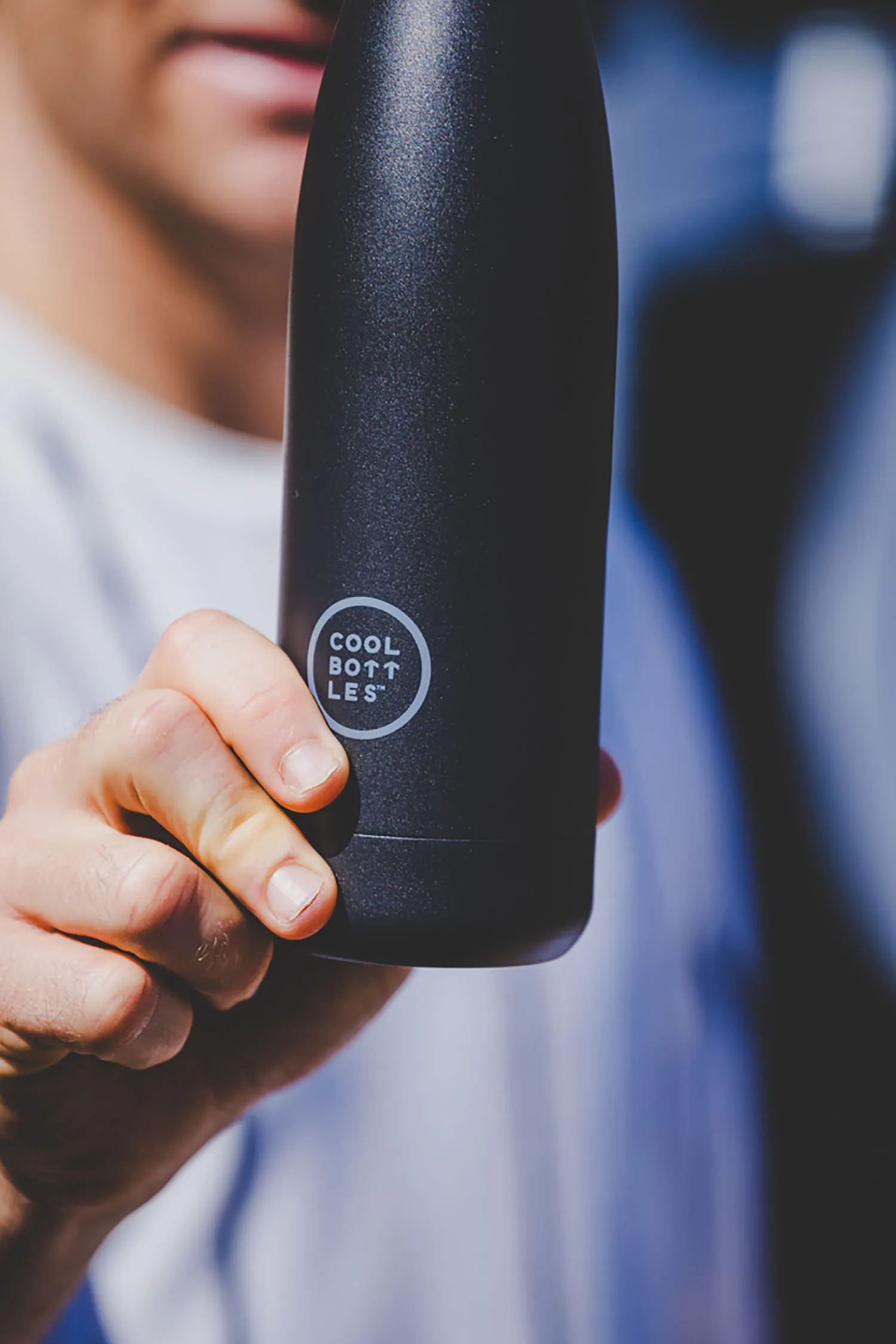 Термос-термобутылка Cool Bottles Mono Black 500 мл CB500MOB