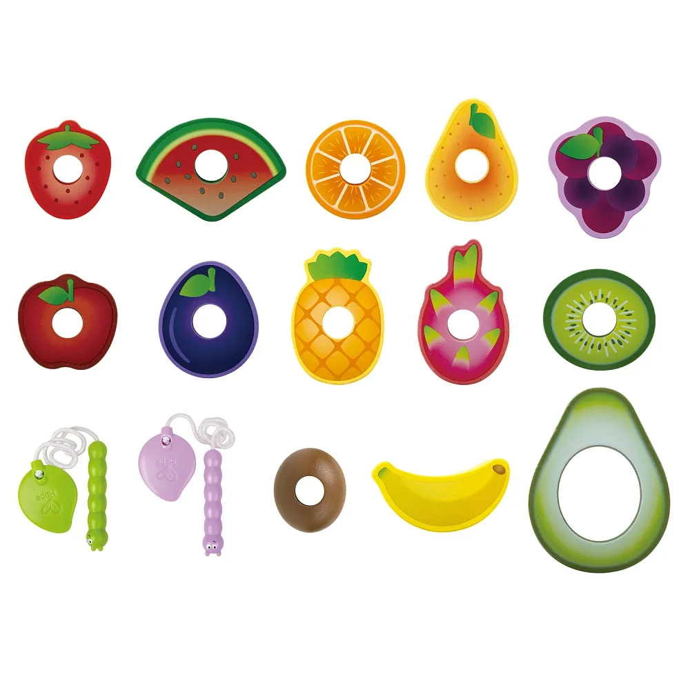 Шнуровка Hape «Веселые гусеницы» E1072_HP