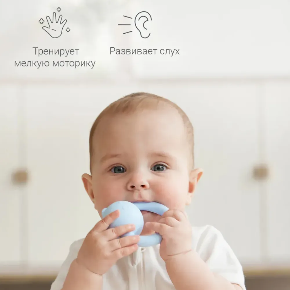 Погремушка edda Мишка