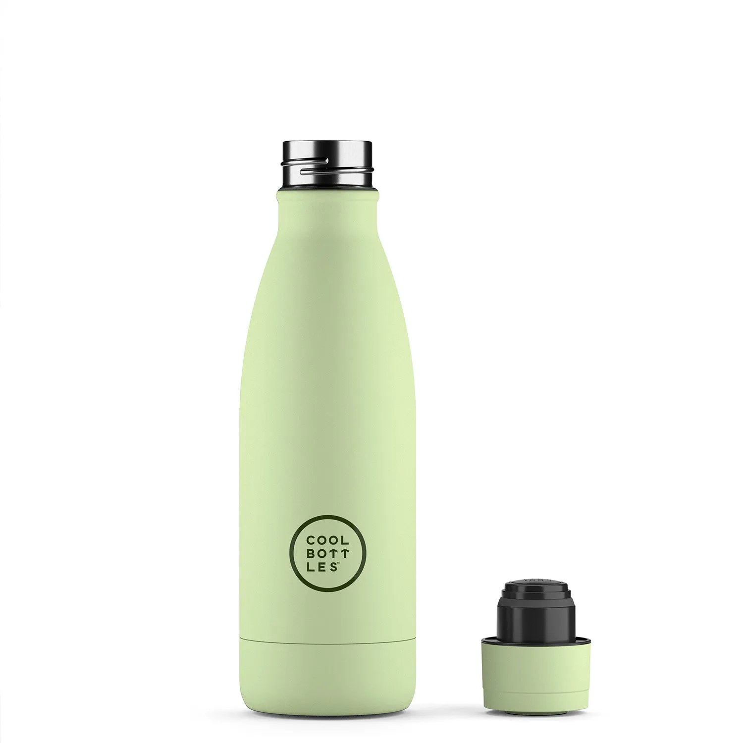 Термос-термобутылка Cool Bottles Pastel Green 350 мл CB350PAG