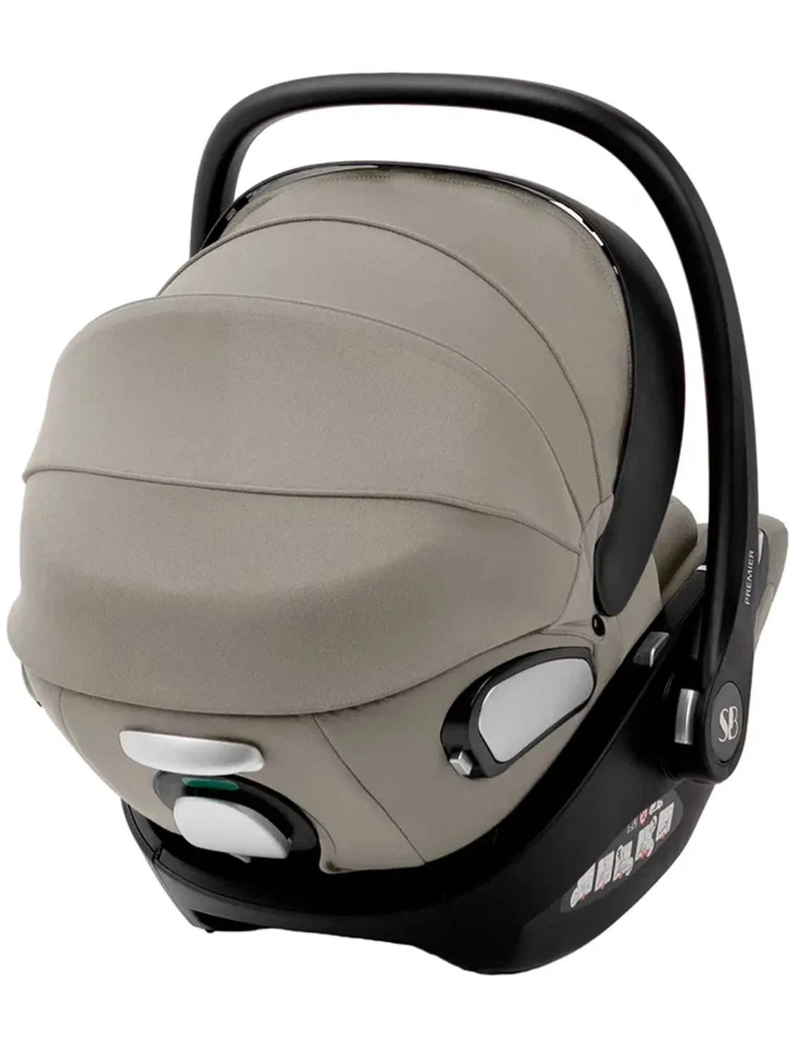 Автокресло 0+ Sweet Baby Premier WG06 Pro, бежевый (beige). Изображение 18