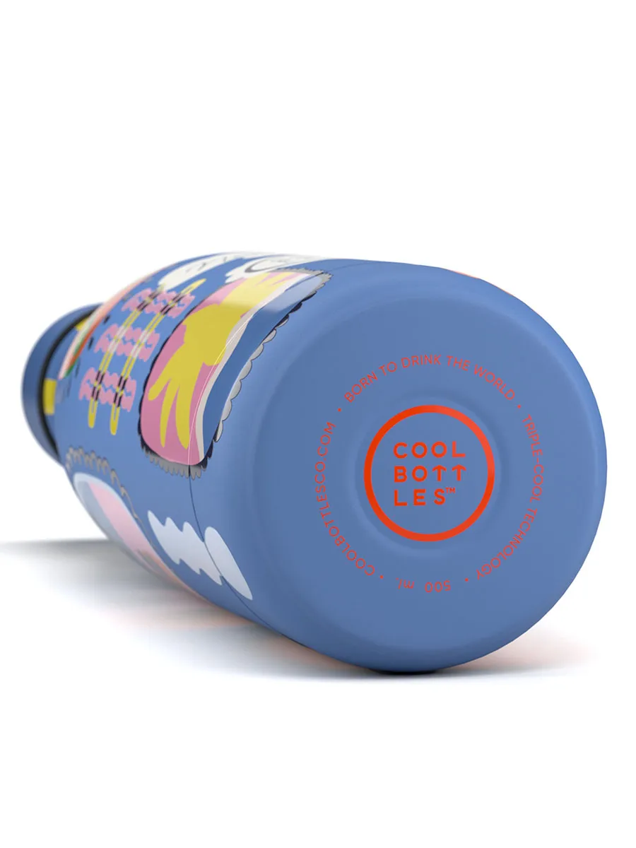 Термос-термобутылка Cool Bottles Nebula Studio Patch Zone 500мл CBB50PZN. Изображение 3