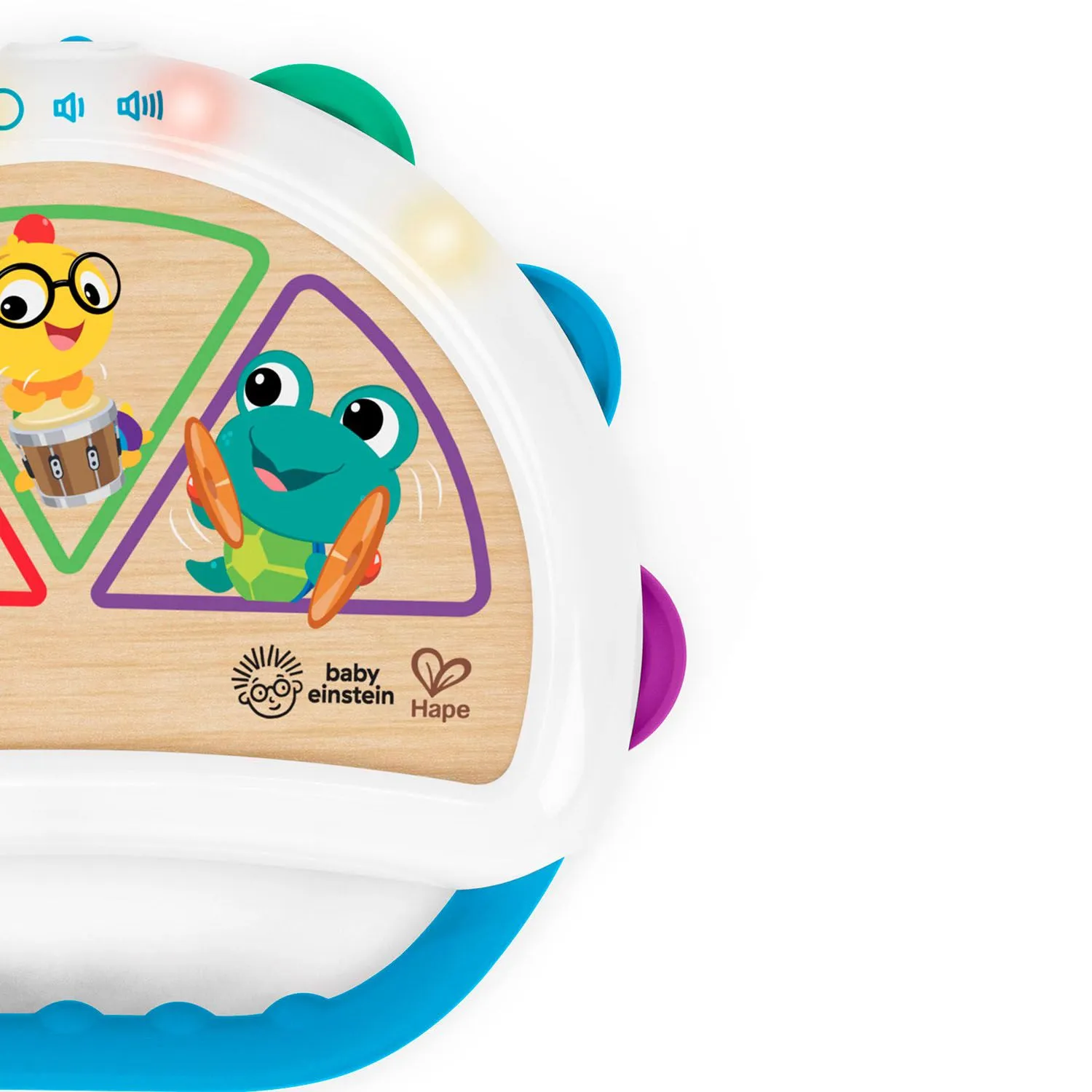 Игрушка музыкальная HAPE Бубен серия Волшебное прикосновение 800916_HP